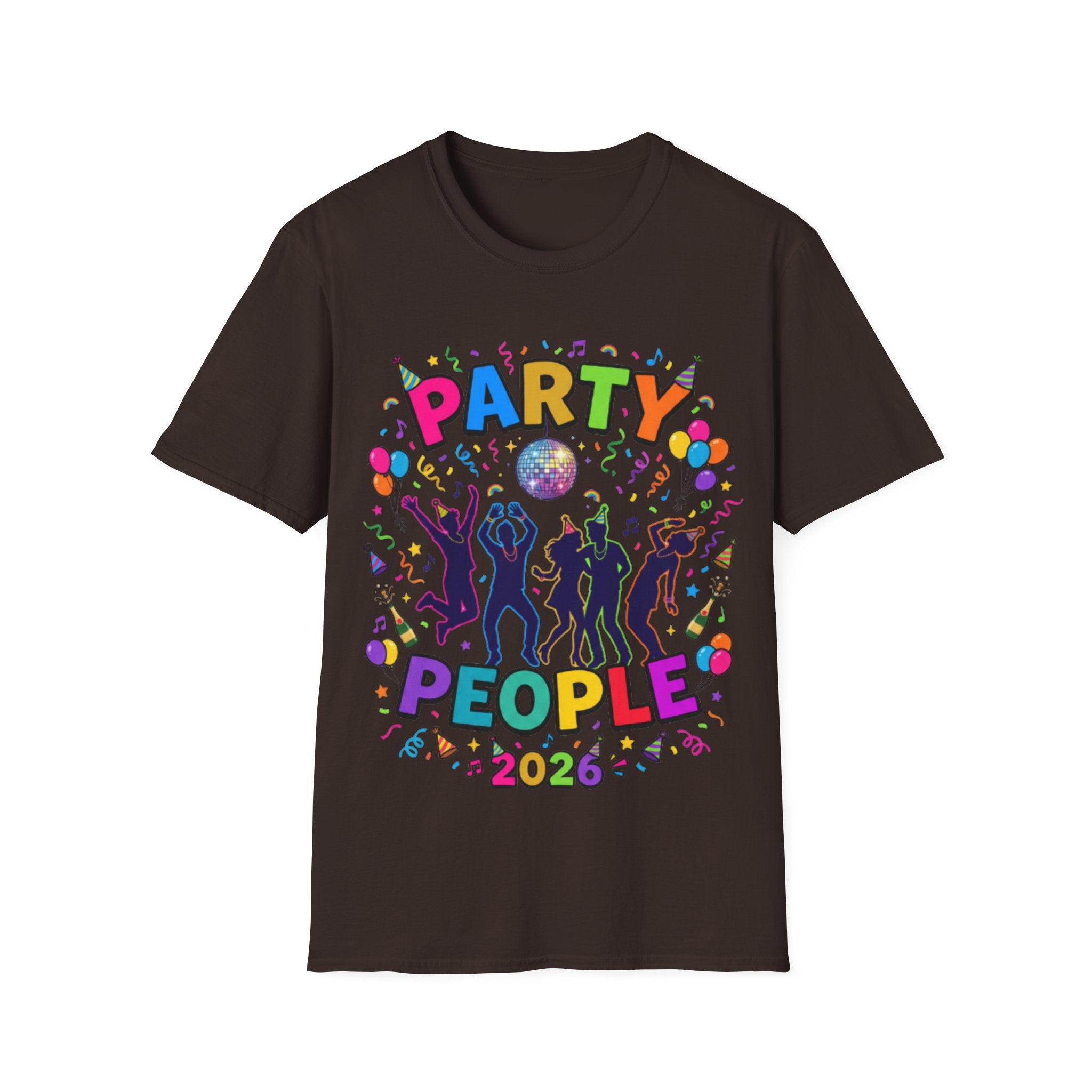 Party People 2026 Vibrant Streetwear Tee