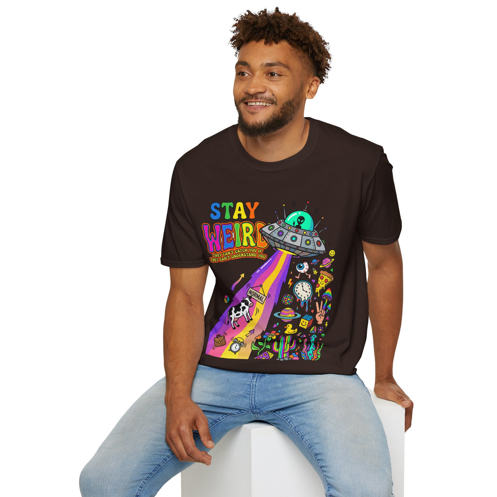 Stay Weird Tee - Trendy Urban Streetwear
