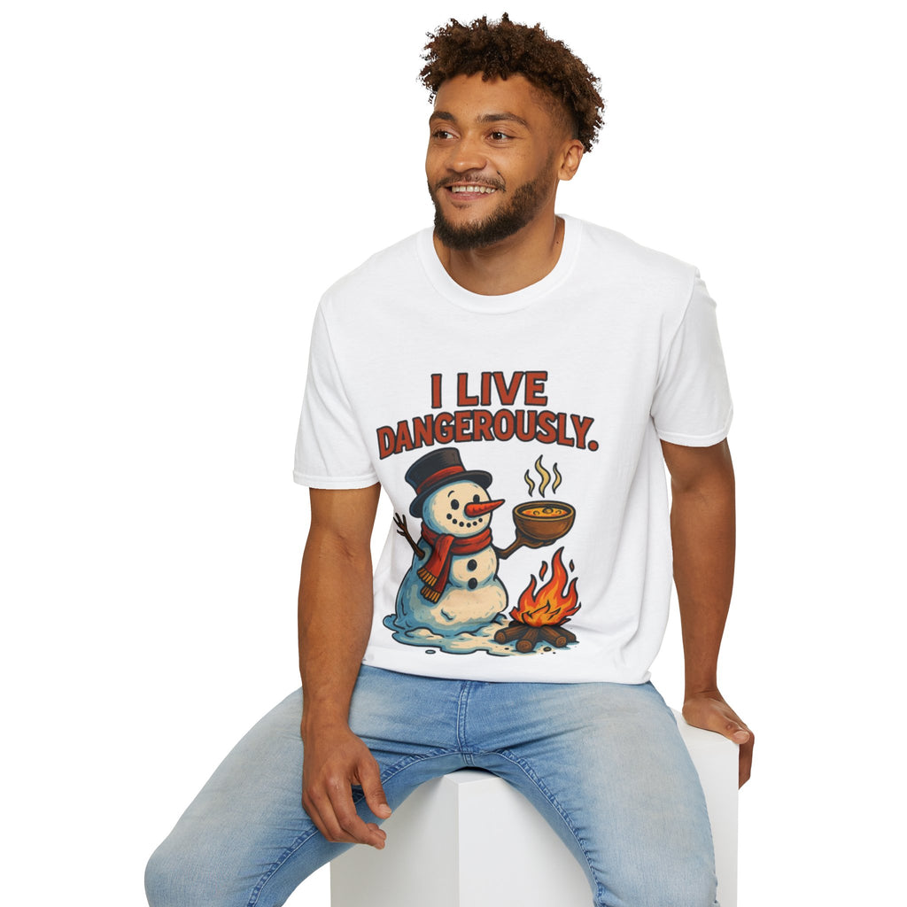 Melting Snowman Tee | Funny & Cool Christmas T-shirt