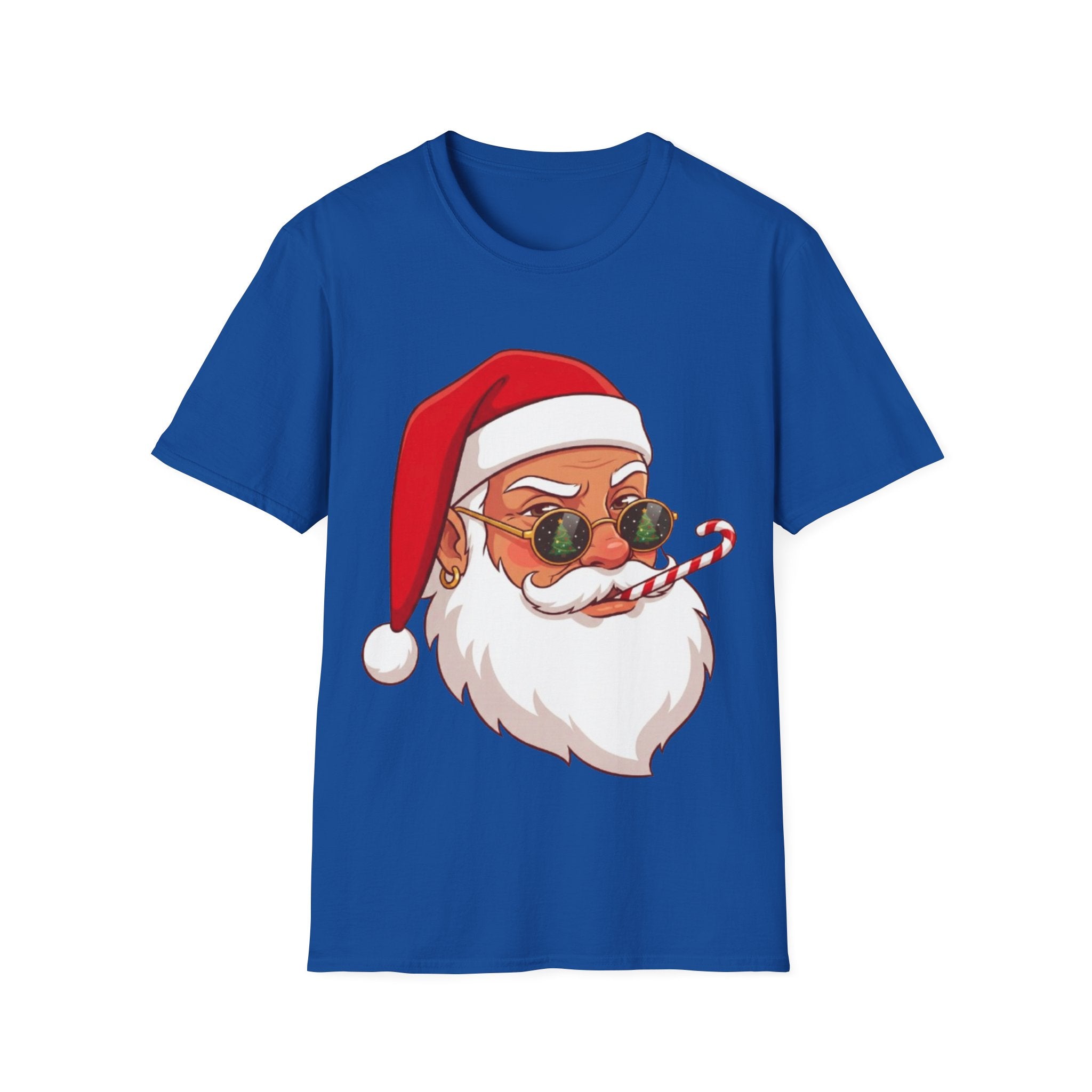Stylish Santa Christmas Tee | Funny & Cool Holiday T-shirt