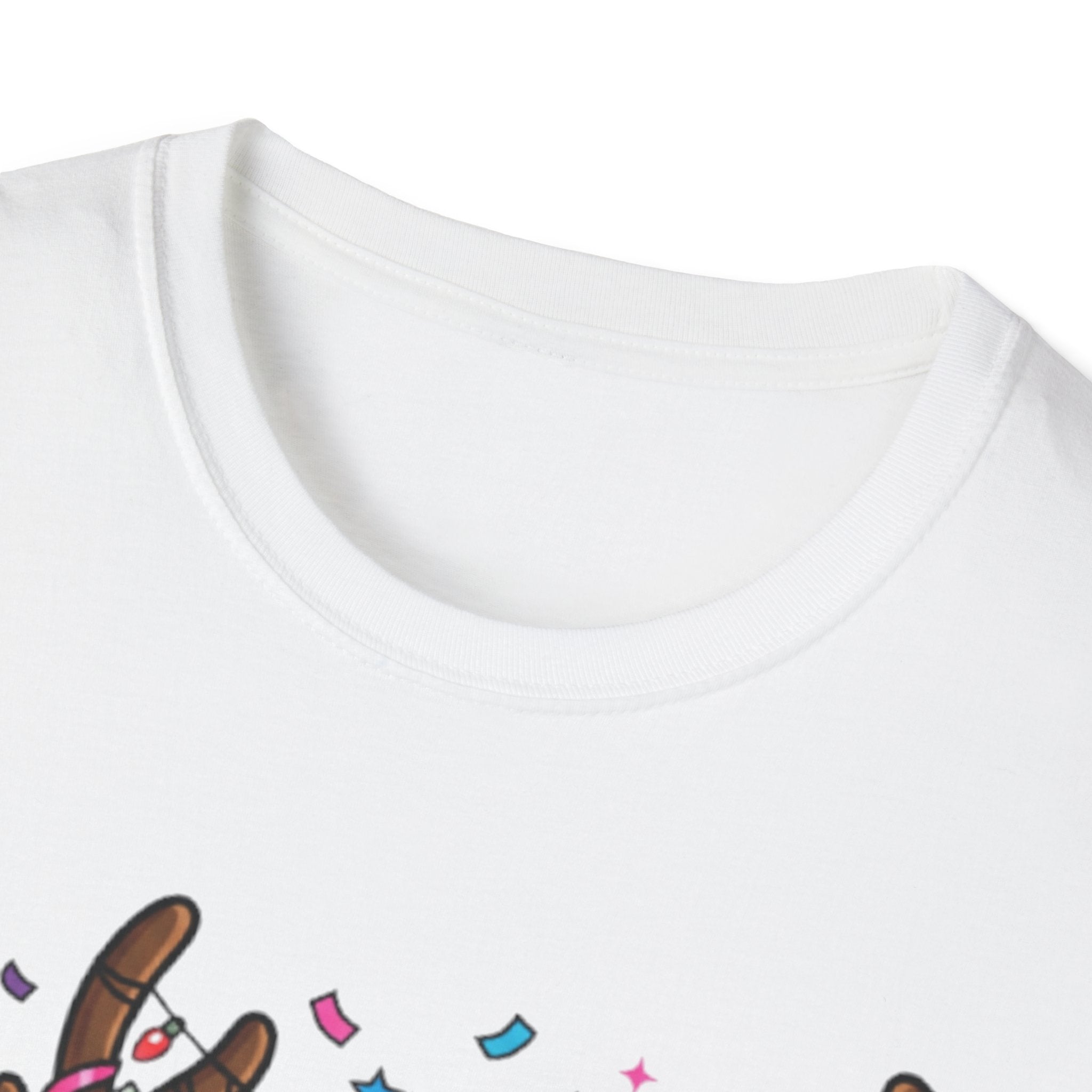 Trendy 2026 Reindeer Party Tee for Urban Style