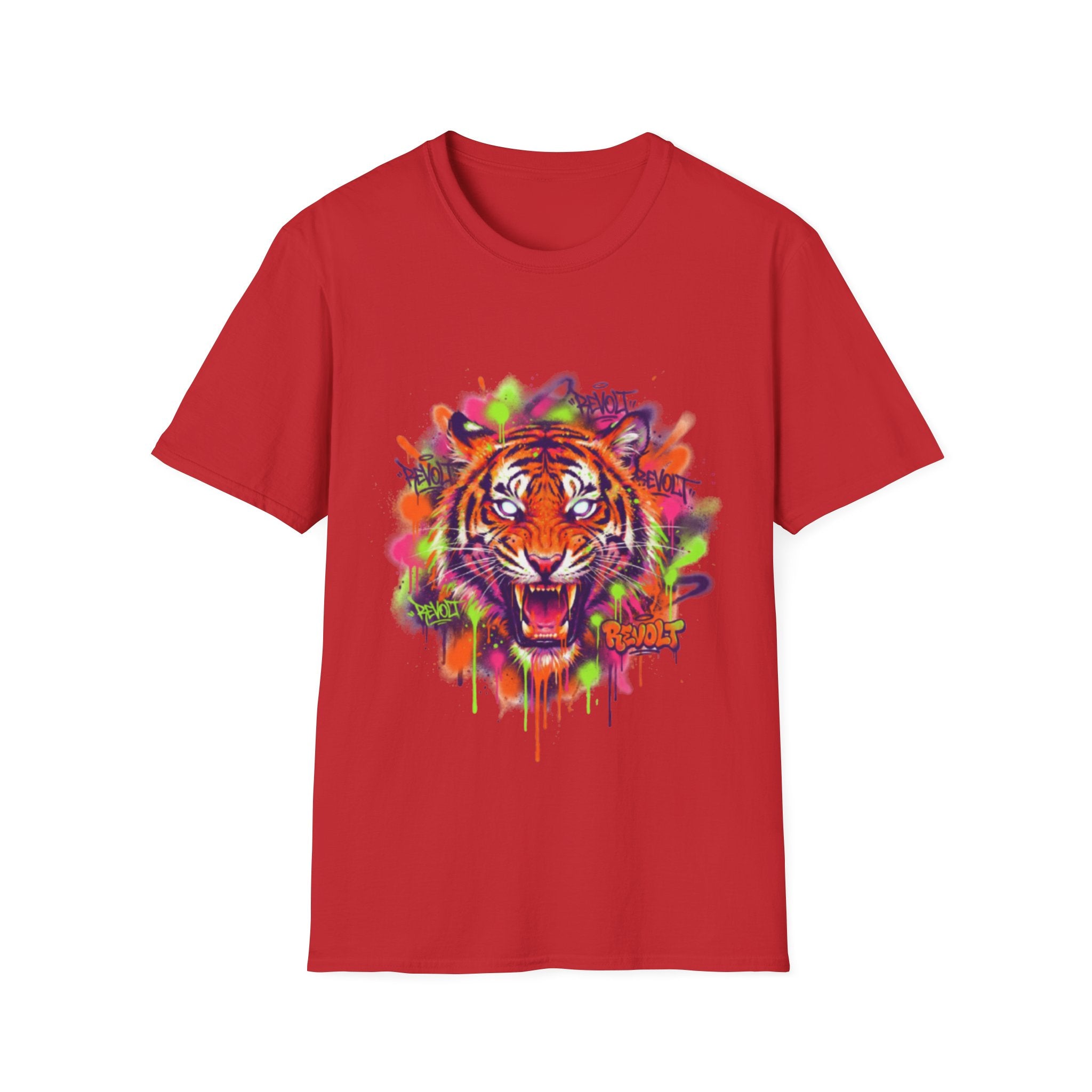 Trendy Urban Tiger Tee - Bold Streetwear Vibes