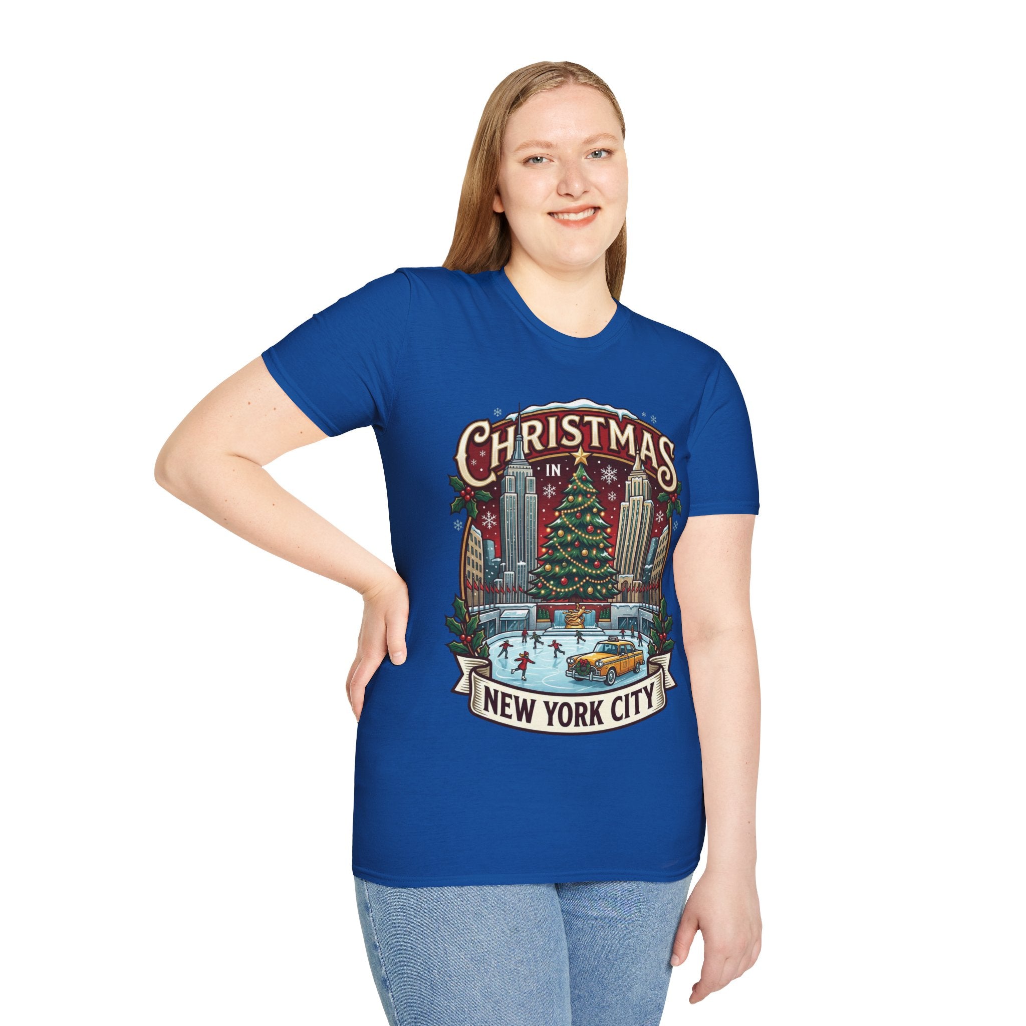 New York Christmas T-Shirt: Festive & Stylish
