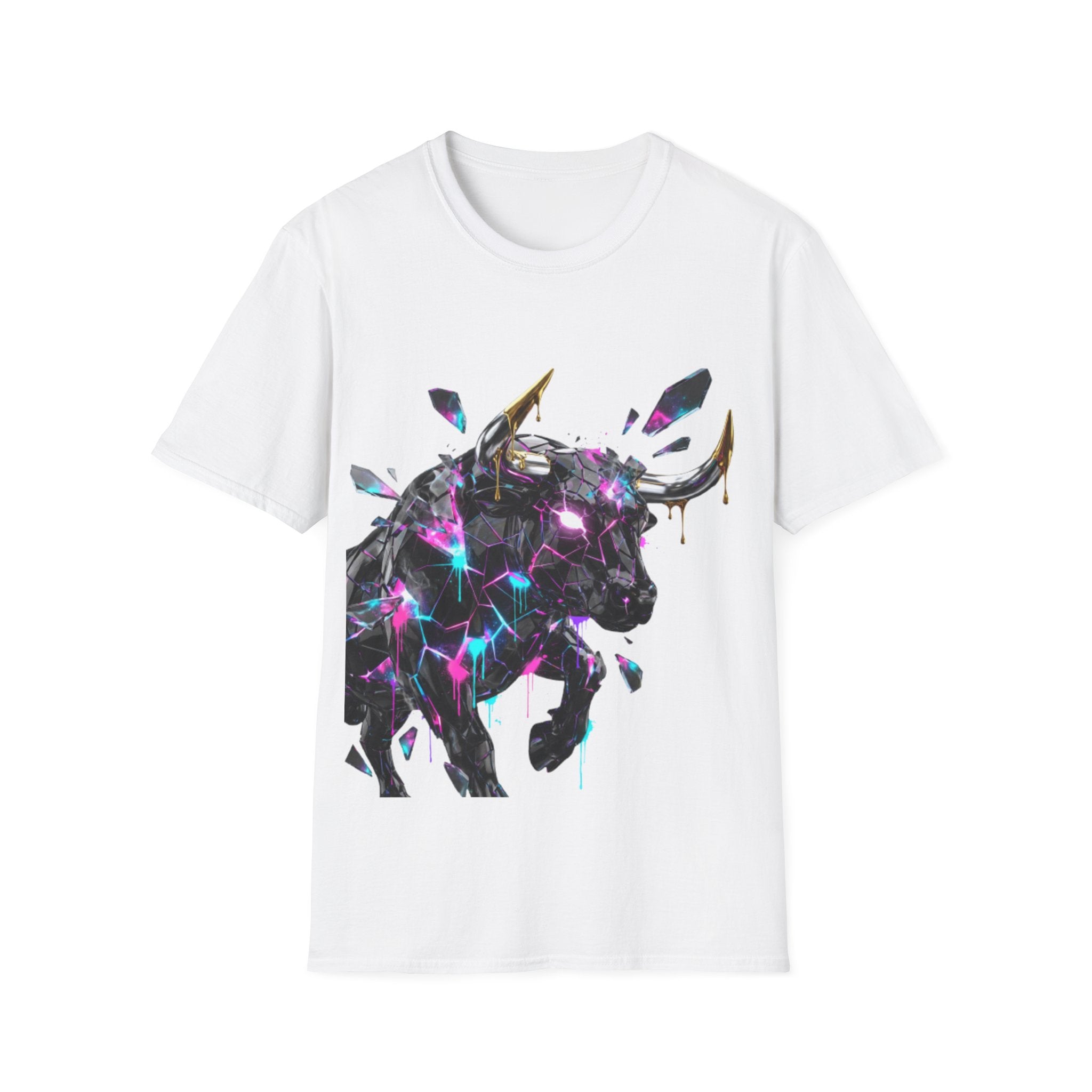 Neon Bull Unisex Tee - Trendy Urban Streetwear