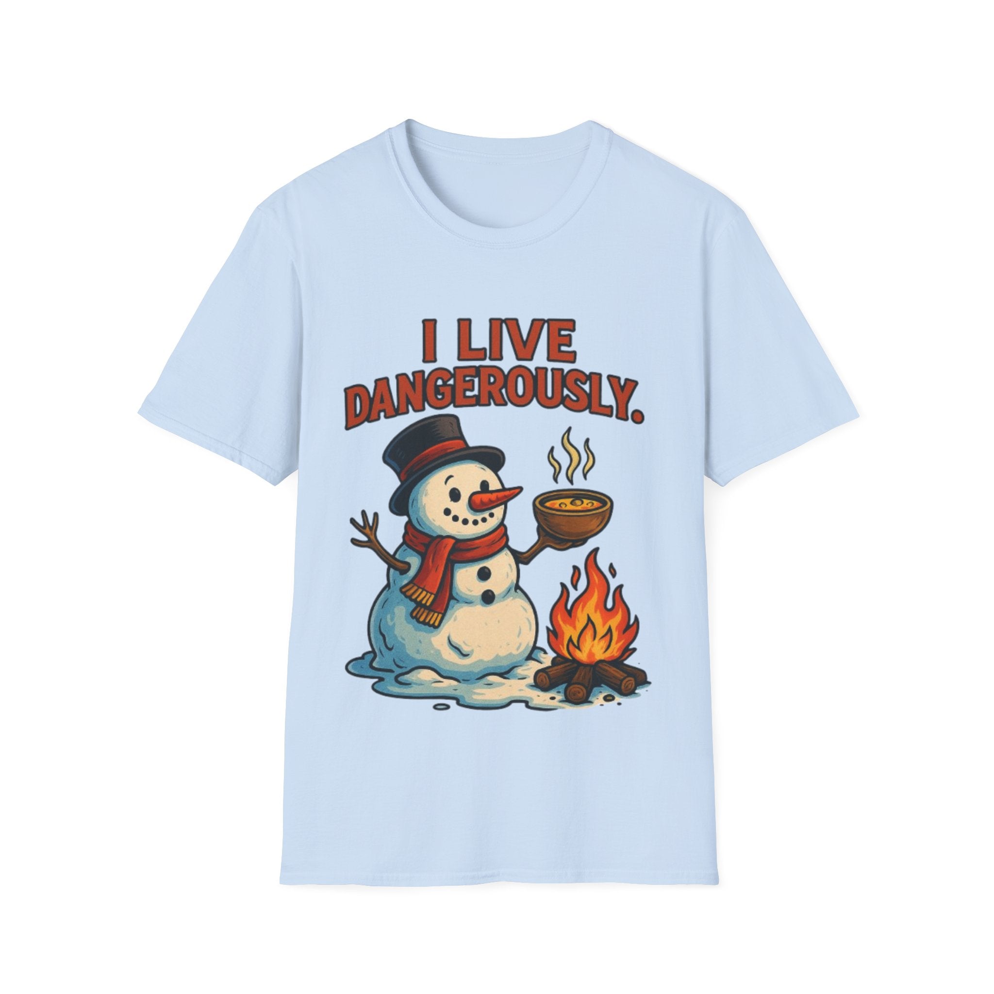 Melting Snowman Tee | Funny & Cool Christmas T-shirt