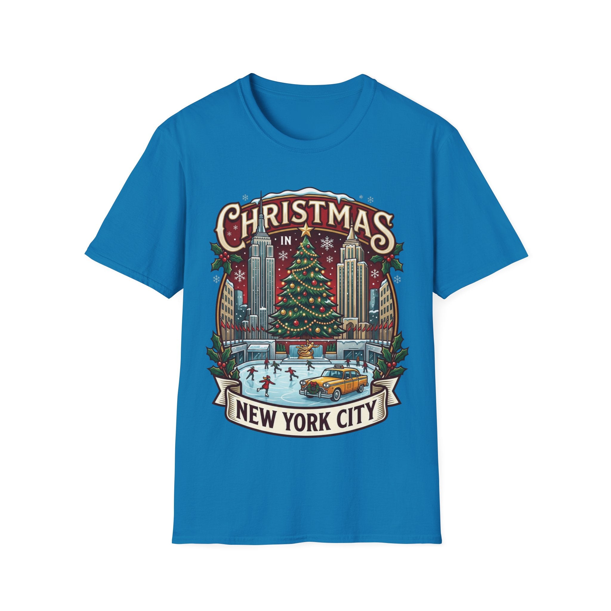 New York Christmas T-Shirt: Festive & Stylish