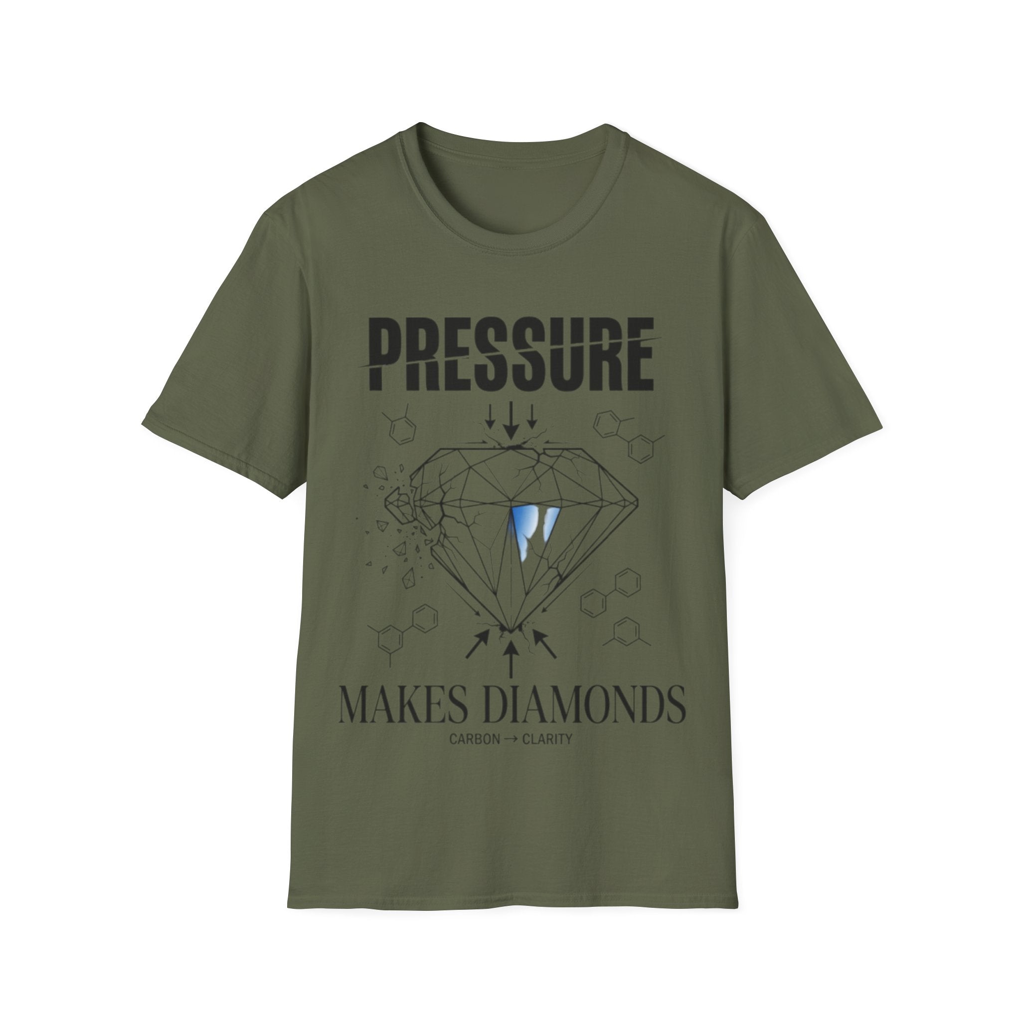 Pressure Makes Diamonds Urban Streetwear Tee