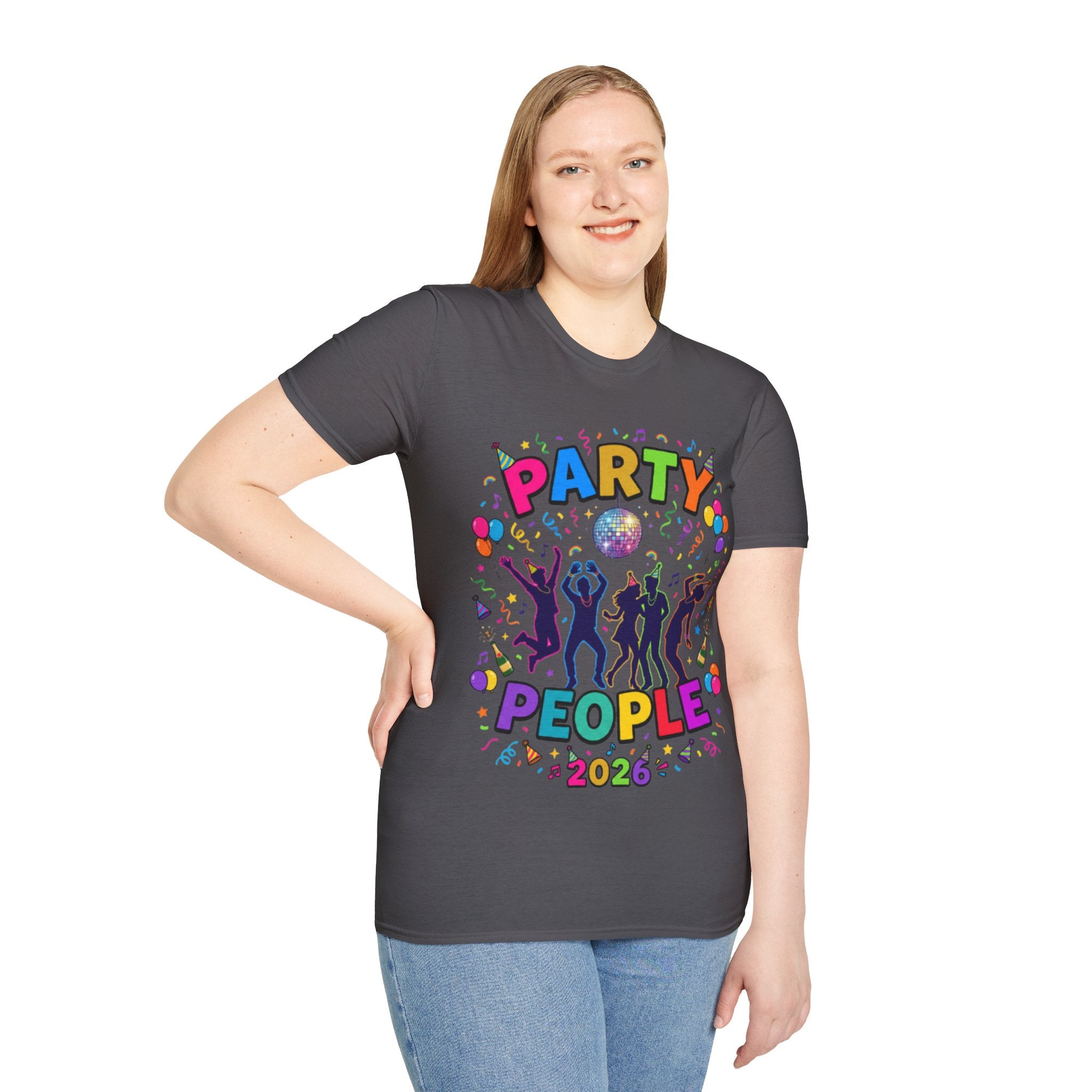 Party People 2026 Vibrant Streetwear Tee