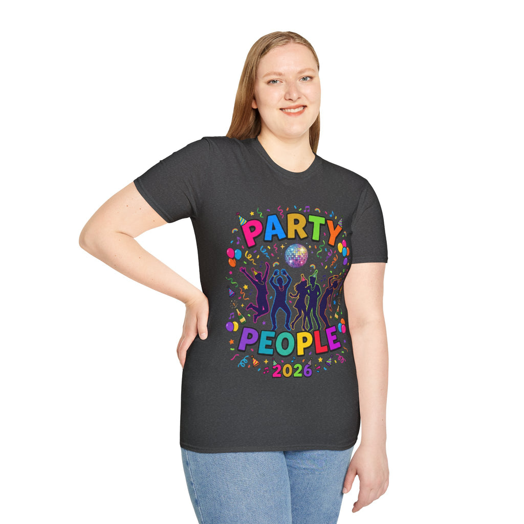 Party People 2026 Vibrant Streetwear Tee