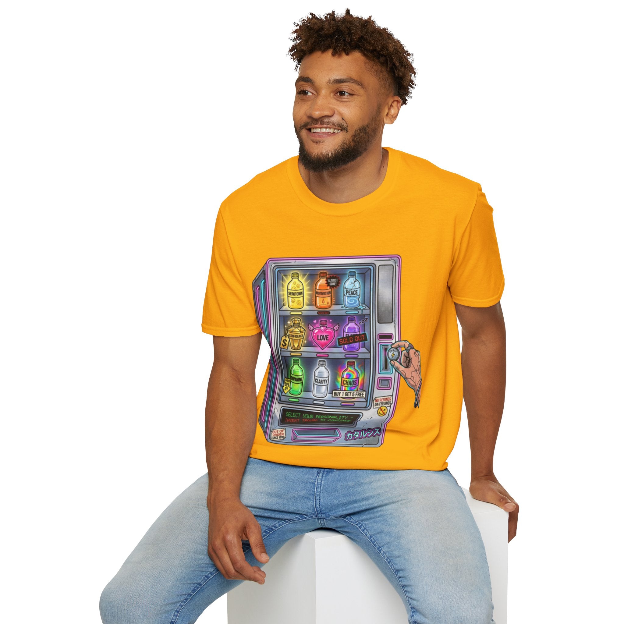 Urban Vending Machine T-Shirt - Trendy Streetwear