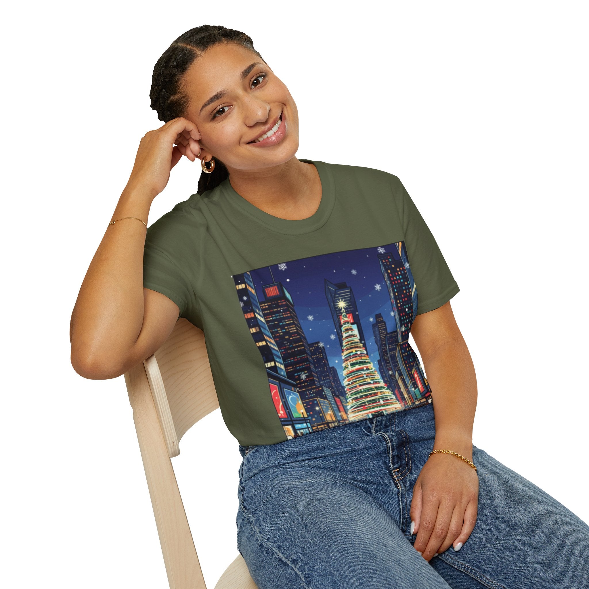 New York Christmas T-Shirt: Festive & Stylish