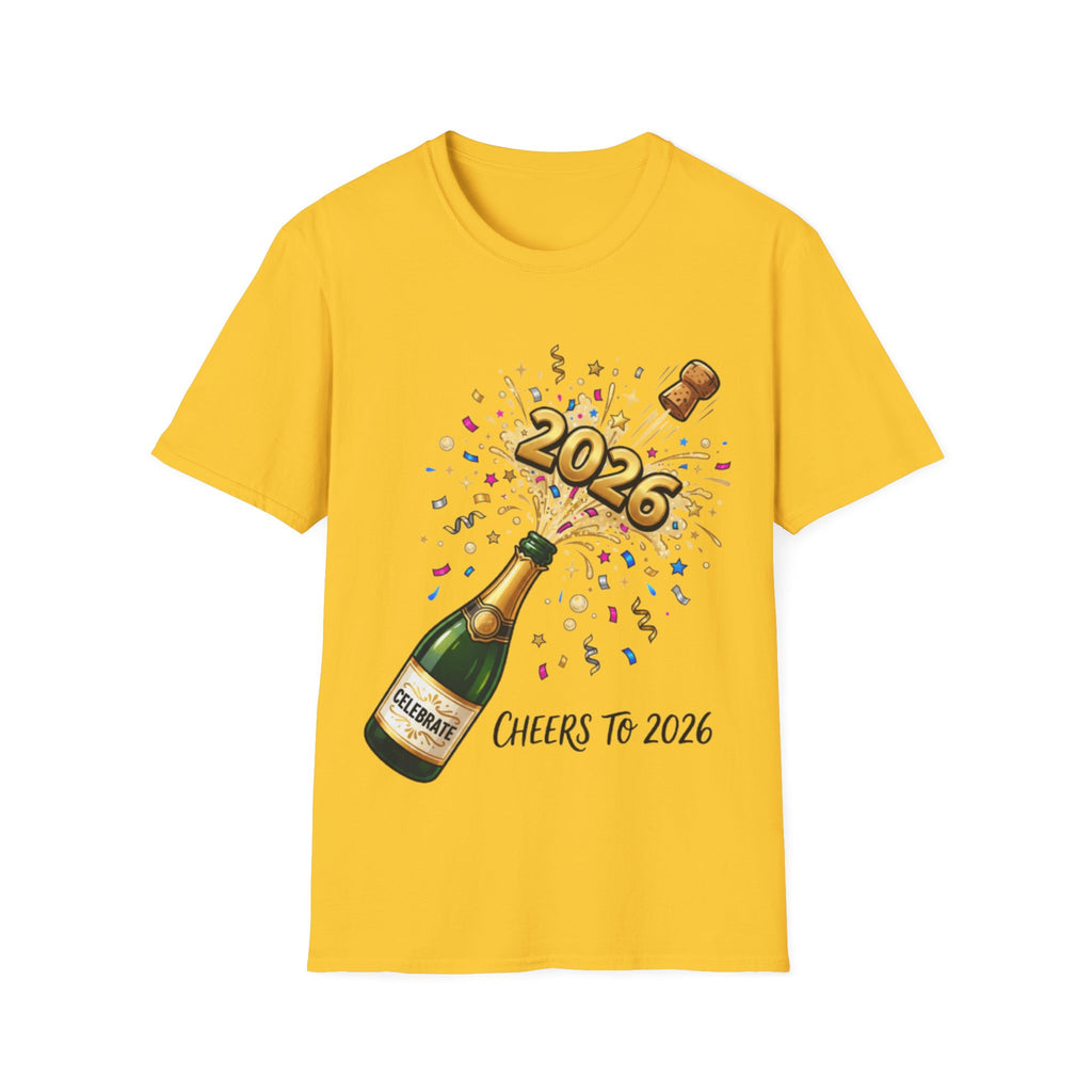 Celebrate 2026 Urban Streetwear Tee - Trendy Vibes