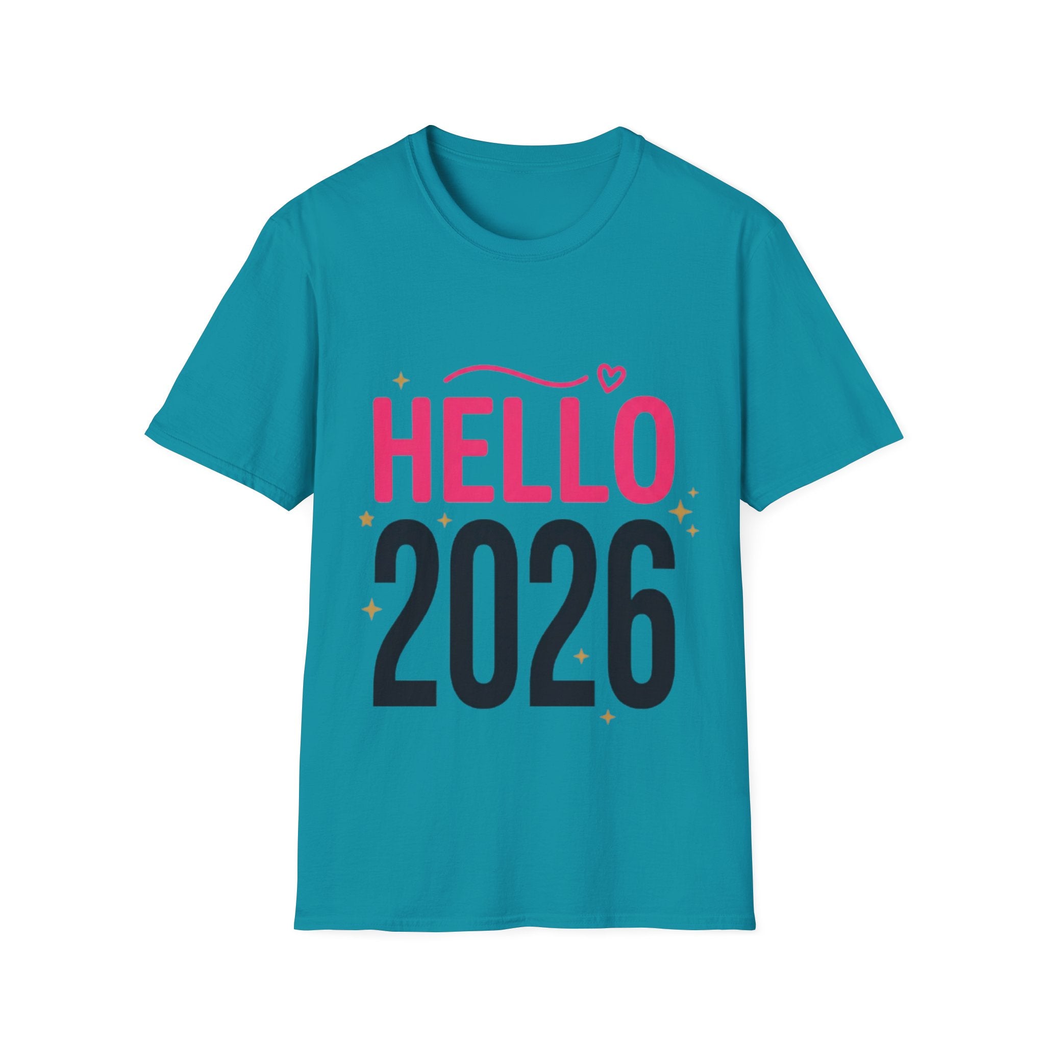 Hello 2026 New Year T-Shirt | Festive NYE Graphic Tee