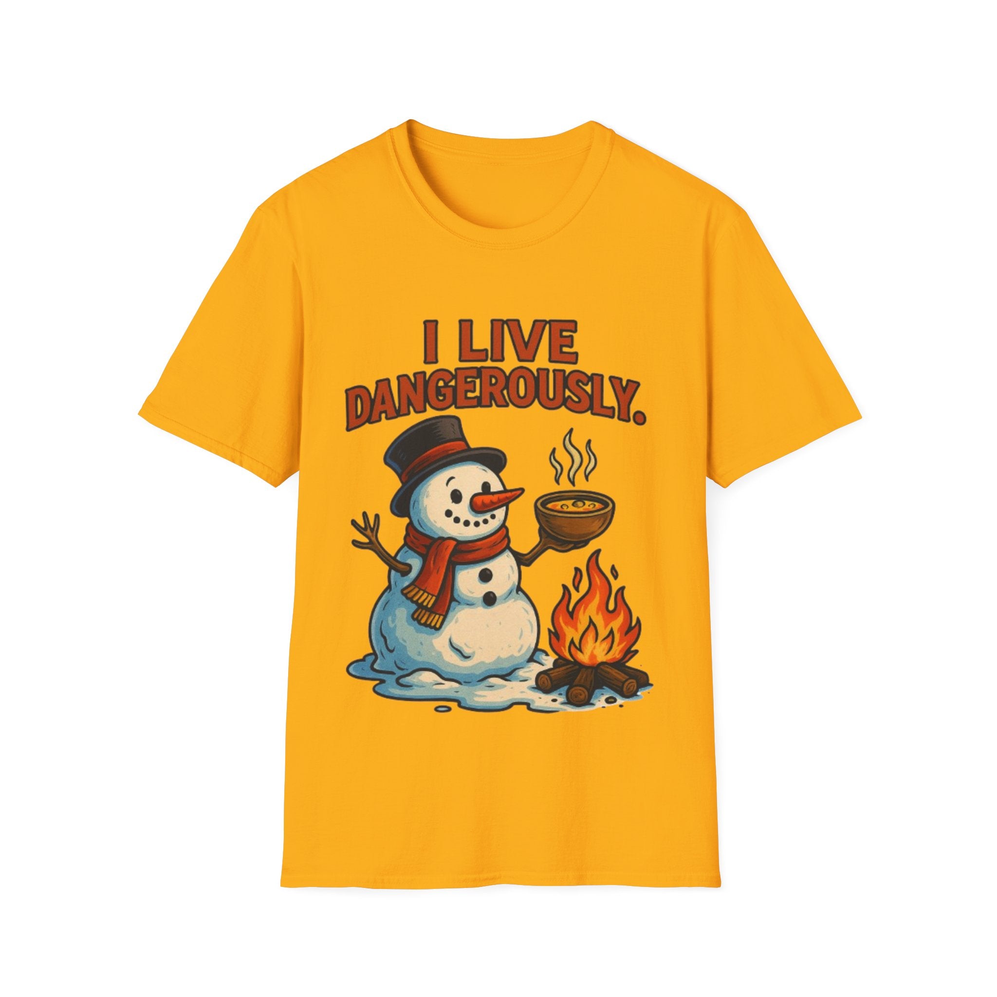 Melting Snowman Tee | Funny & Cool Christmas T-shirt