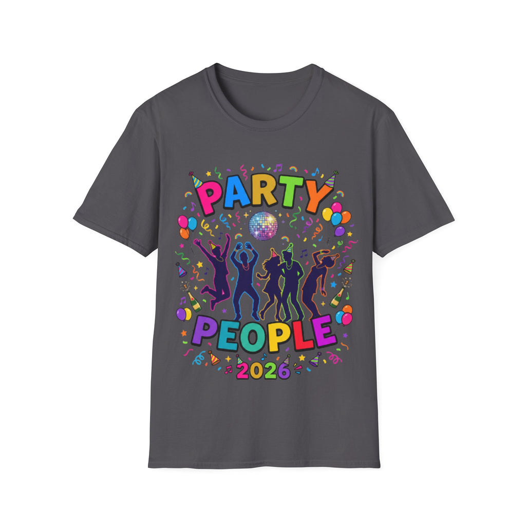 Party People 2026 Vibrant Streetwear Tee