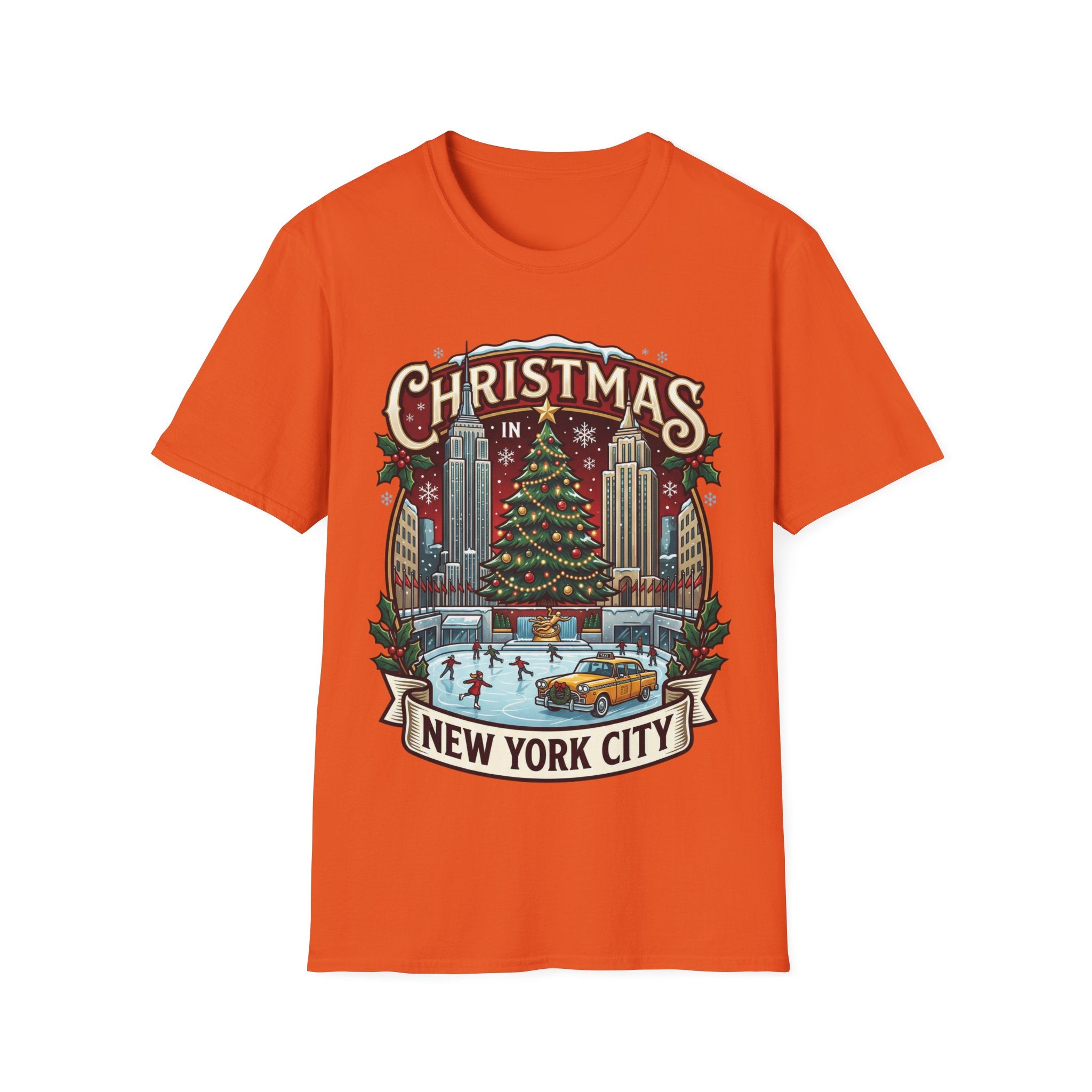 New York Christmas T-Shirt: Festive & Stylish