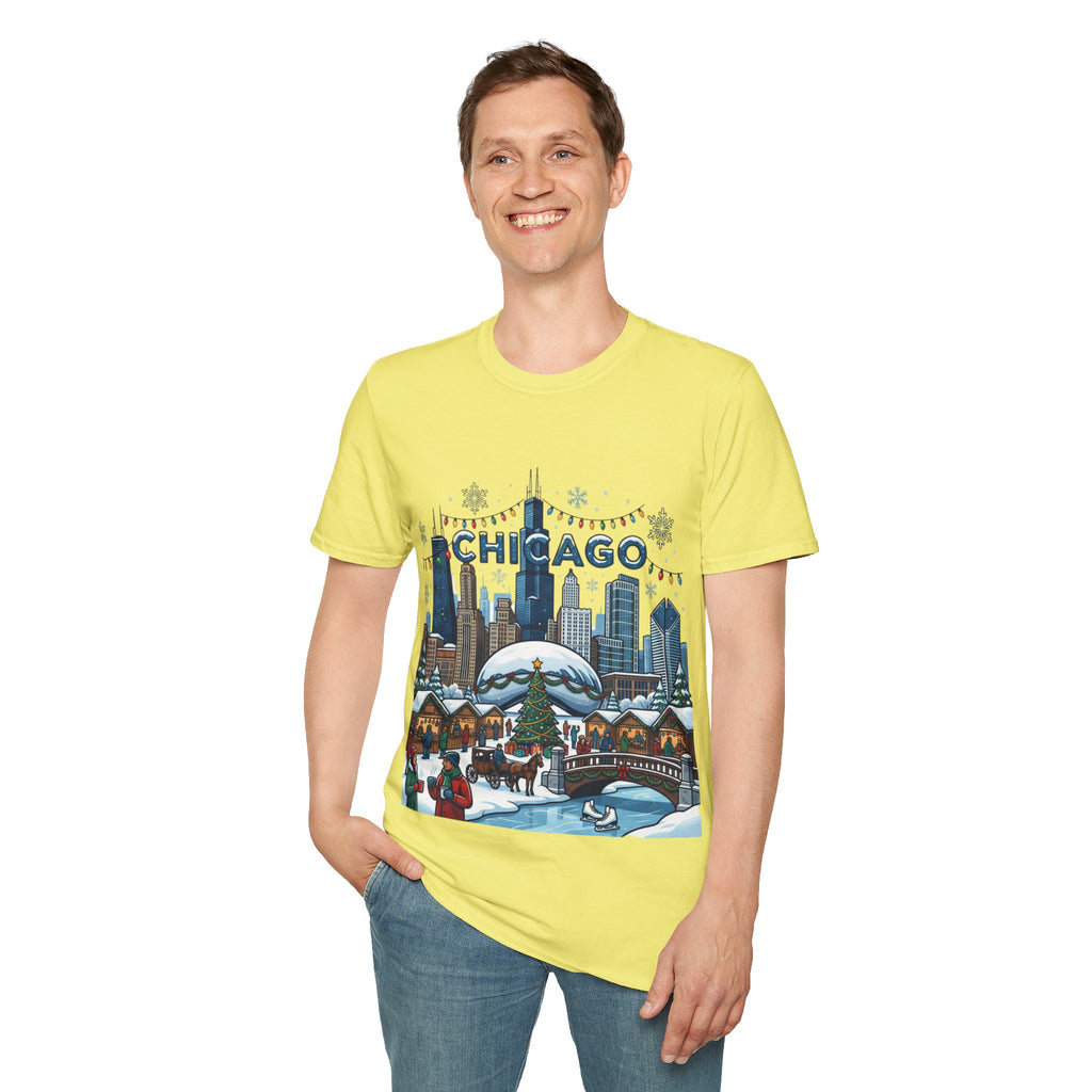 Chicago Christmas Tshirt