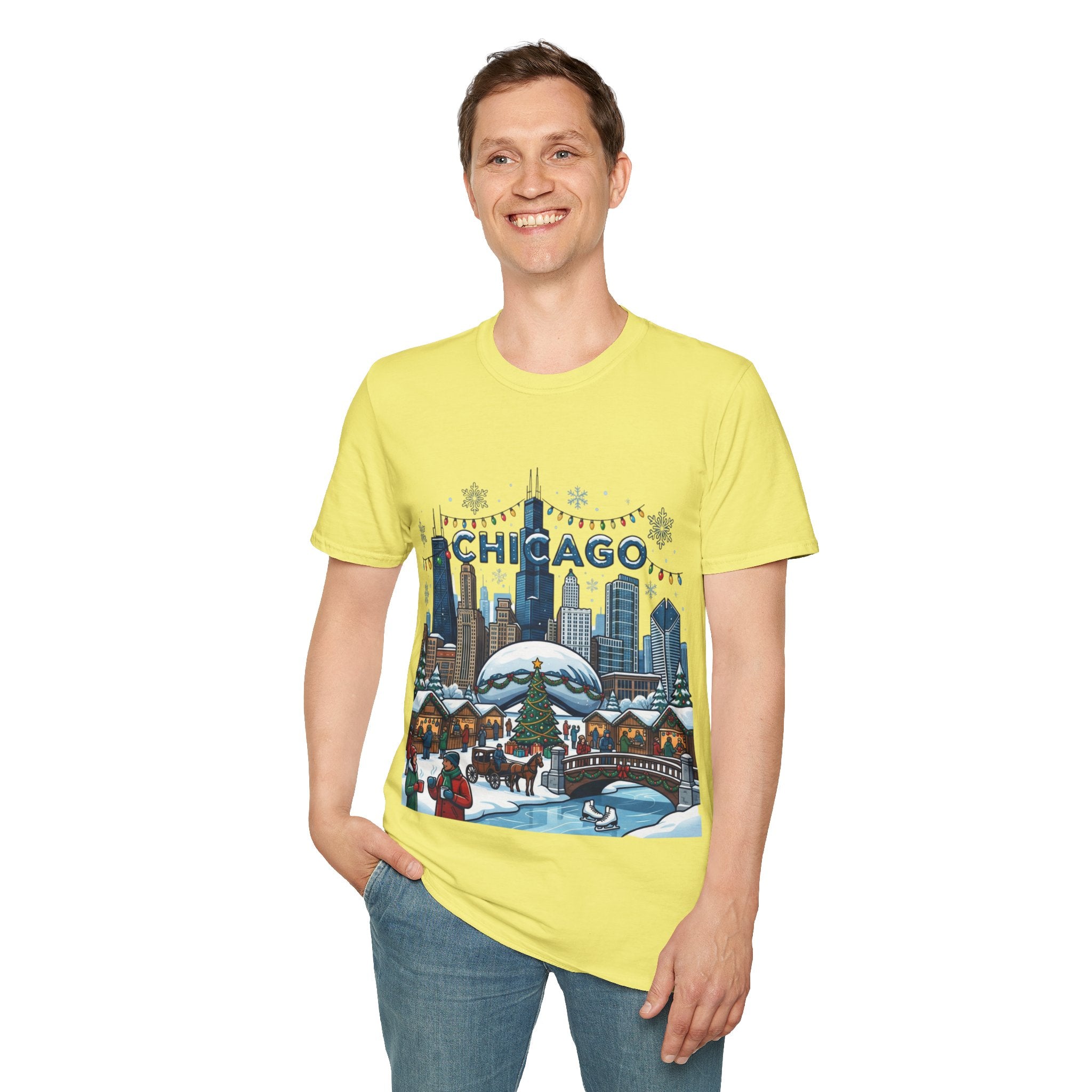 Chicago Christmas Tshirt