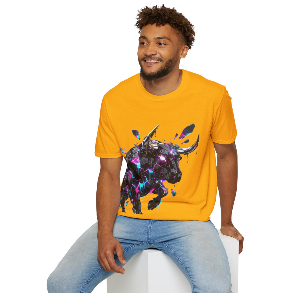 Neon Bull Unisex Tee - Trendy Urban Streetwear