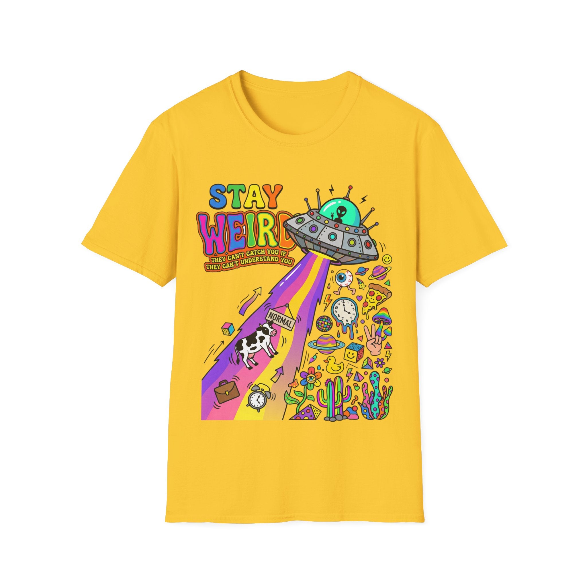 Stay Weird Tee - Trendy Urban Streetwear