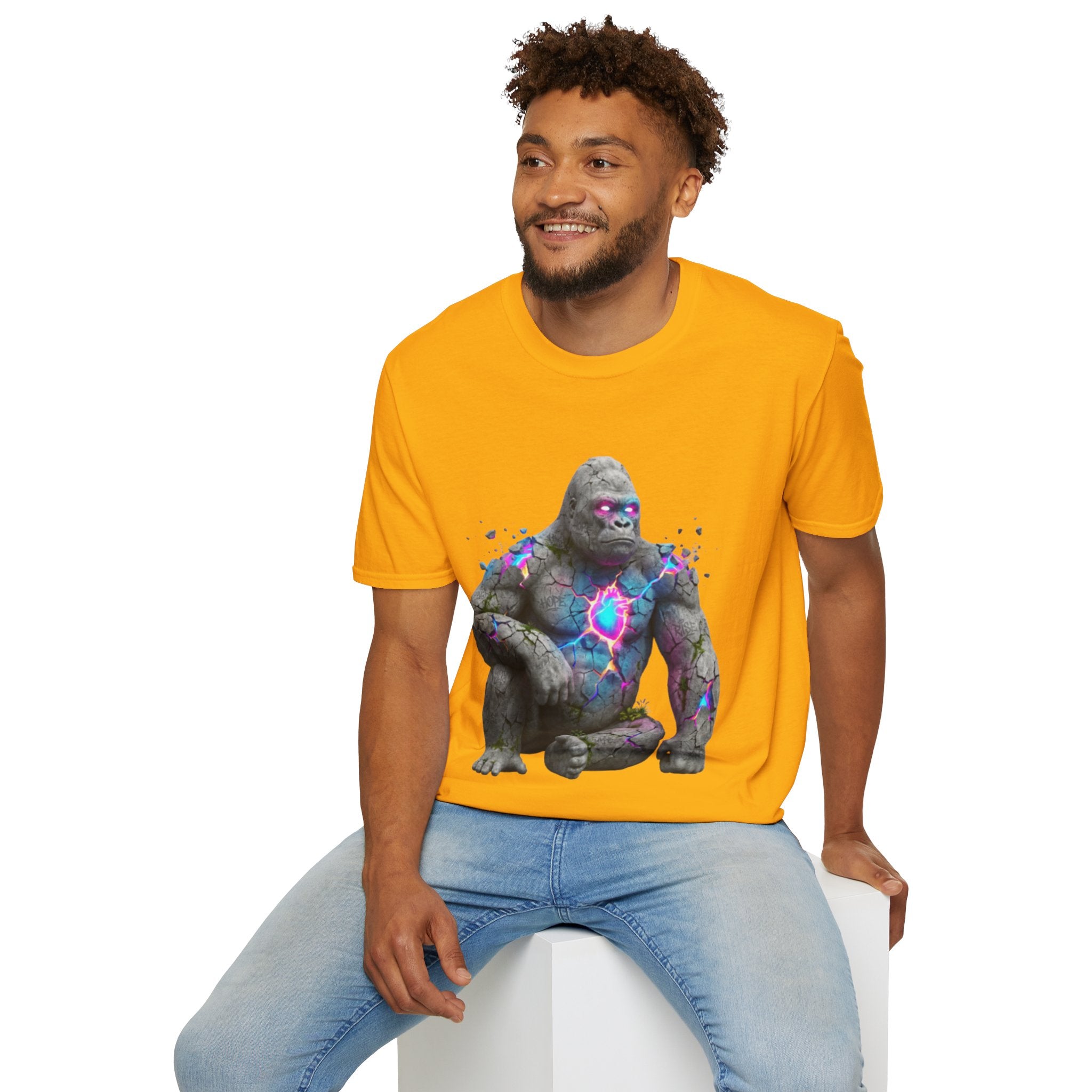 Urban Stone Gorilla Graphic Tee - Trendy Streetwear