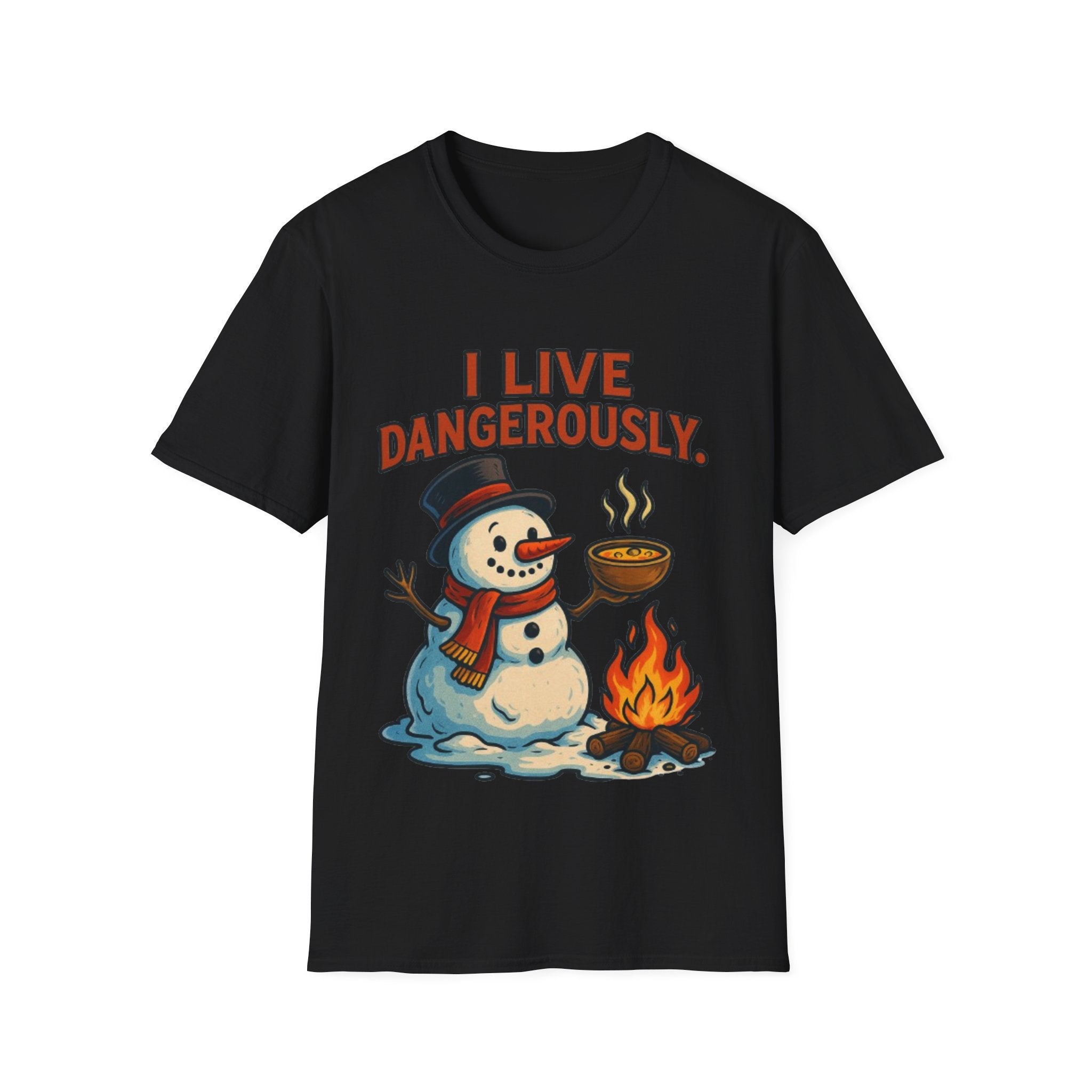 Melting Snowman Tee | Funny & Cool Christmas T-shirt