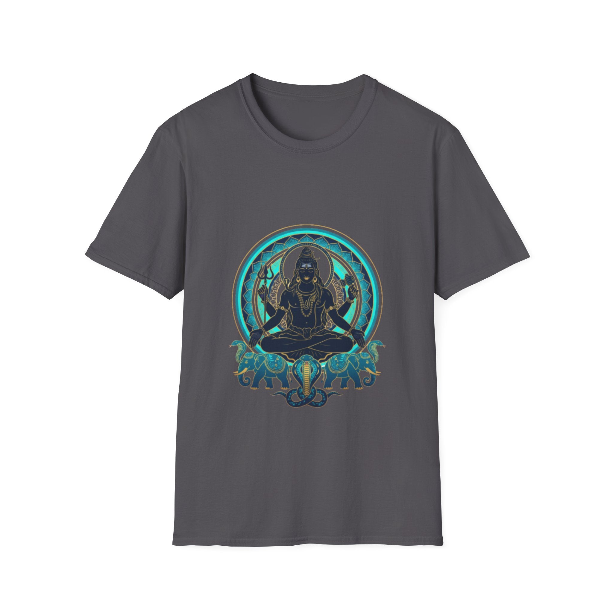 Mahadev Enlightning Aesthetic Silhouette Tee