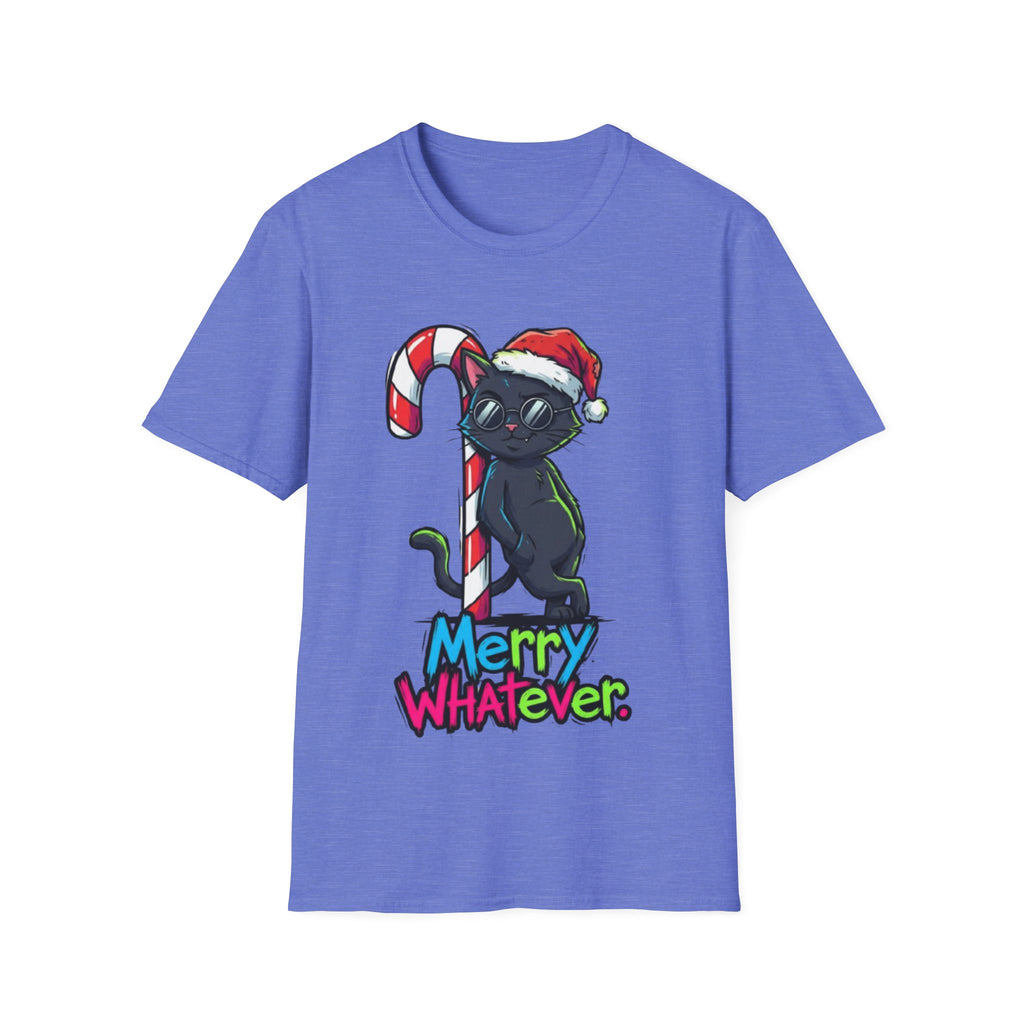 Christmas T-shirt: Merry Whatever Cat
