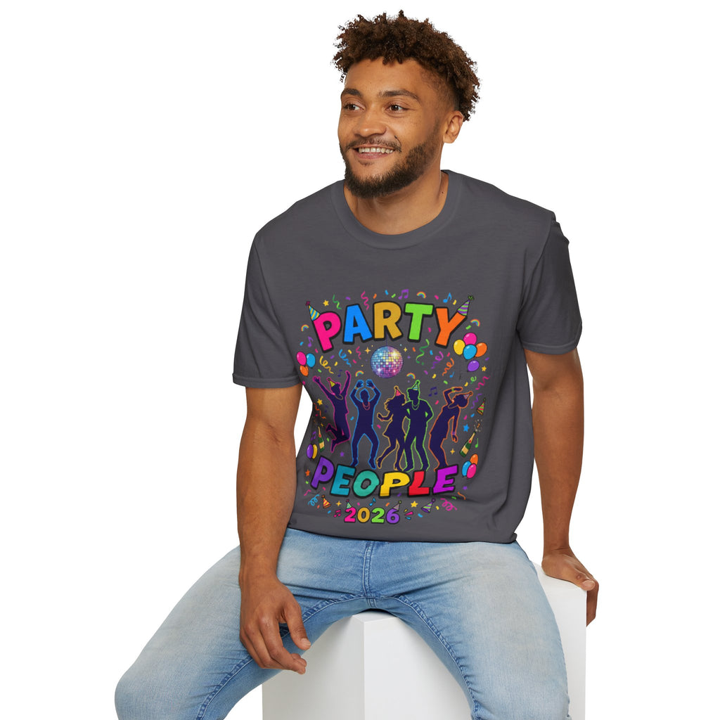 Party People 2026 Vibrant Streetwear Tee