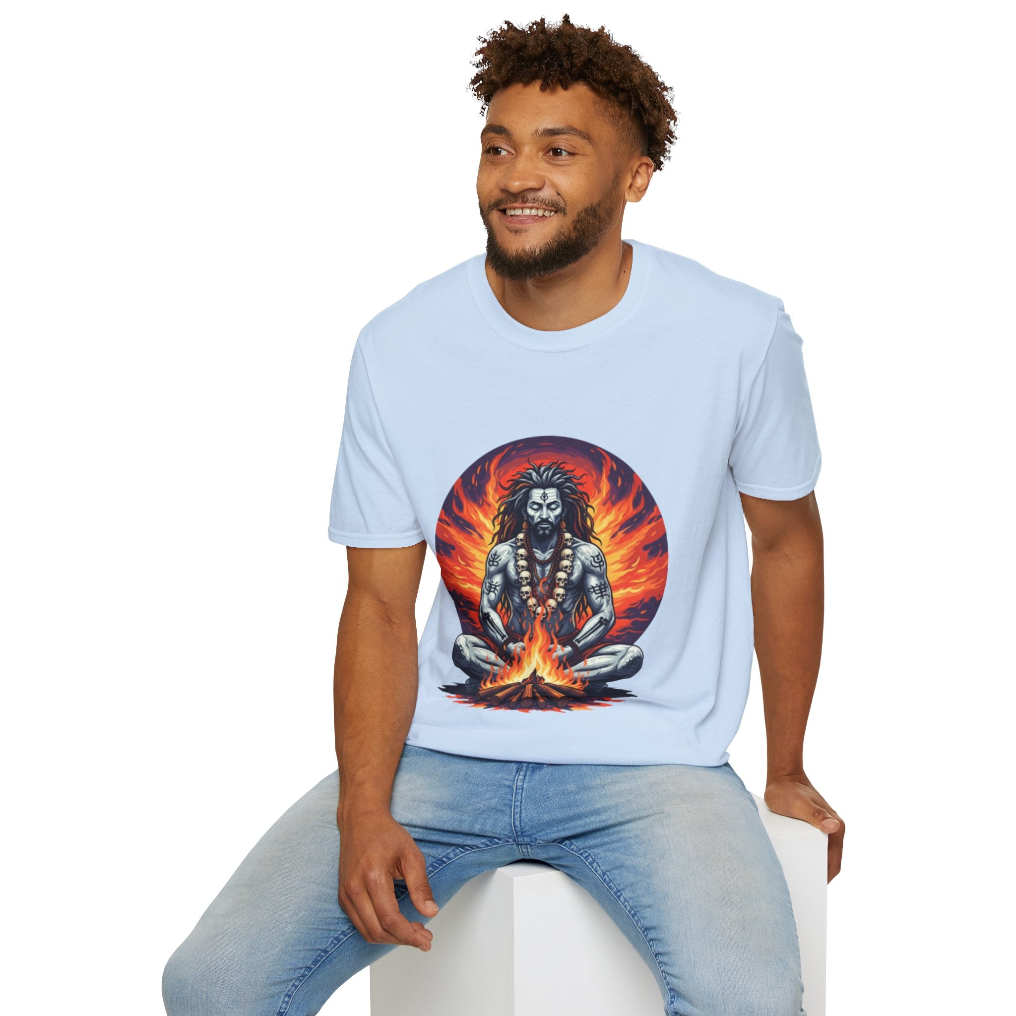 Authentic Aghori India T-Shirt: Bold Cultural Statement