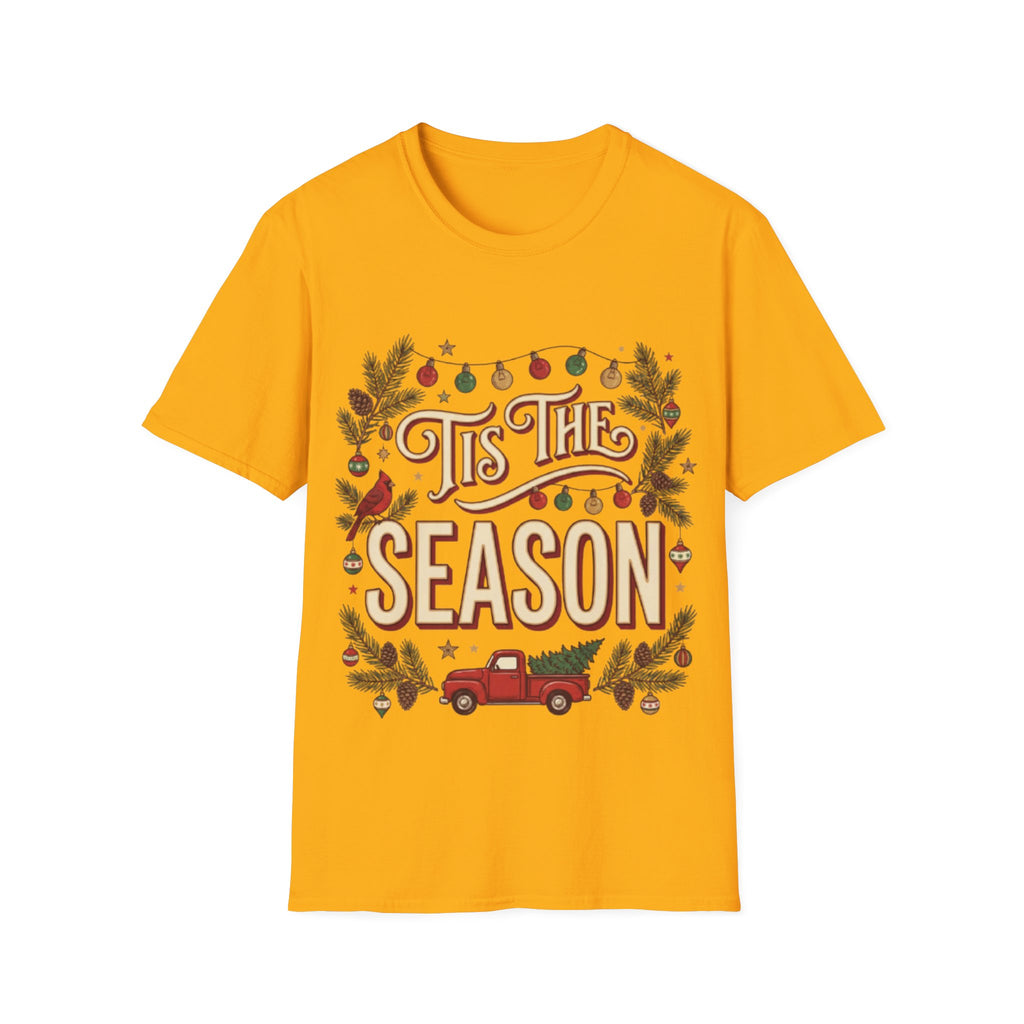 'Tis The Season' Christmas Tee | Cute & Cozy Holiday Graphic Tee