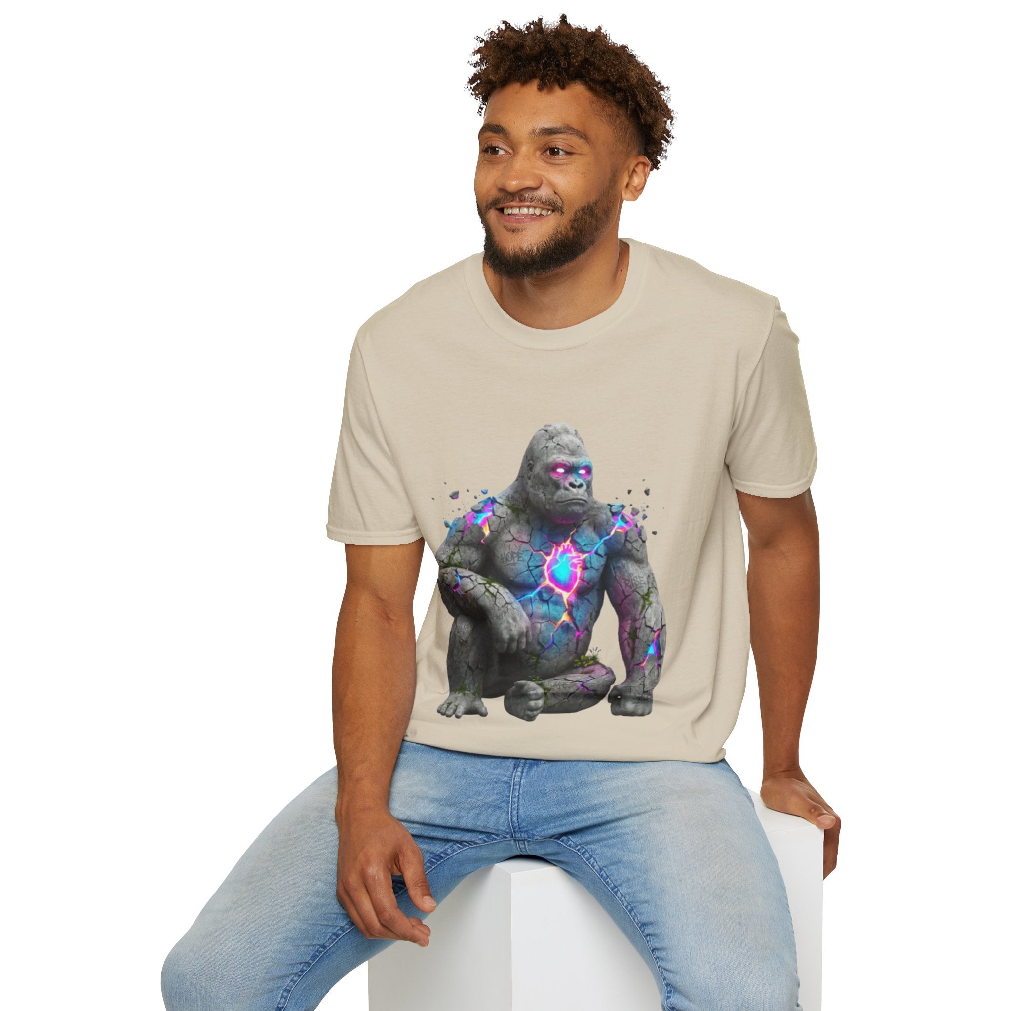 Urban Stone Gorilla Graphic Tee - Trendy Streetwear