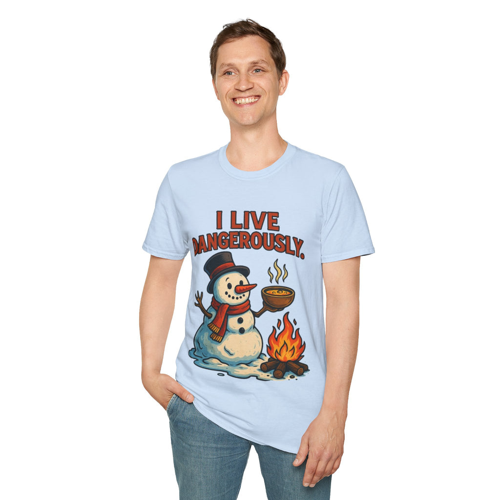 Melting Snowman Tee | Funny & Cool Christmas T-shirt