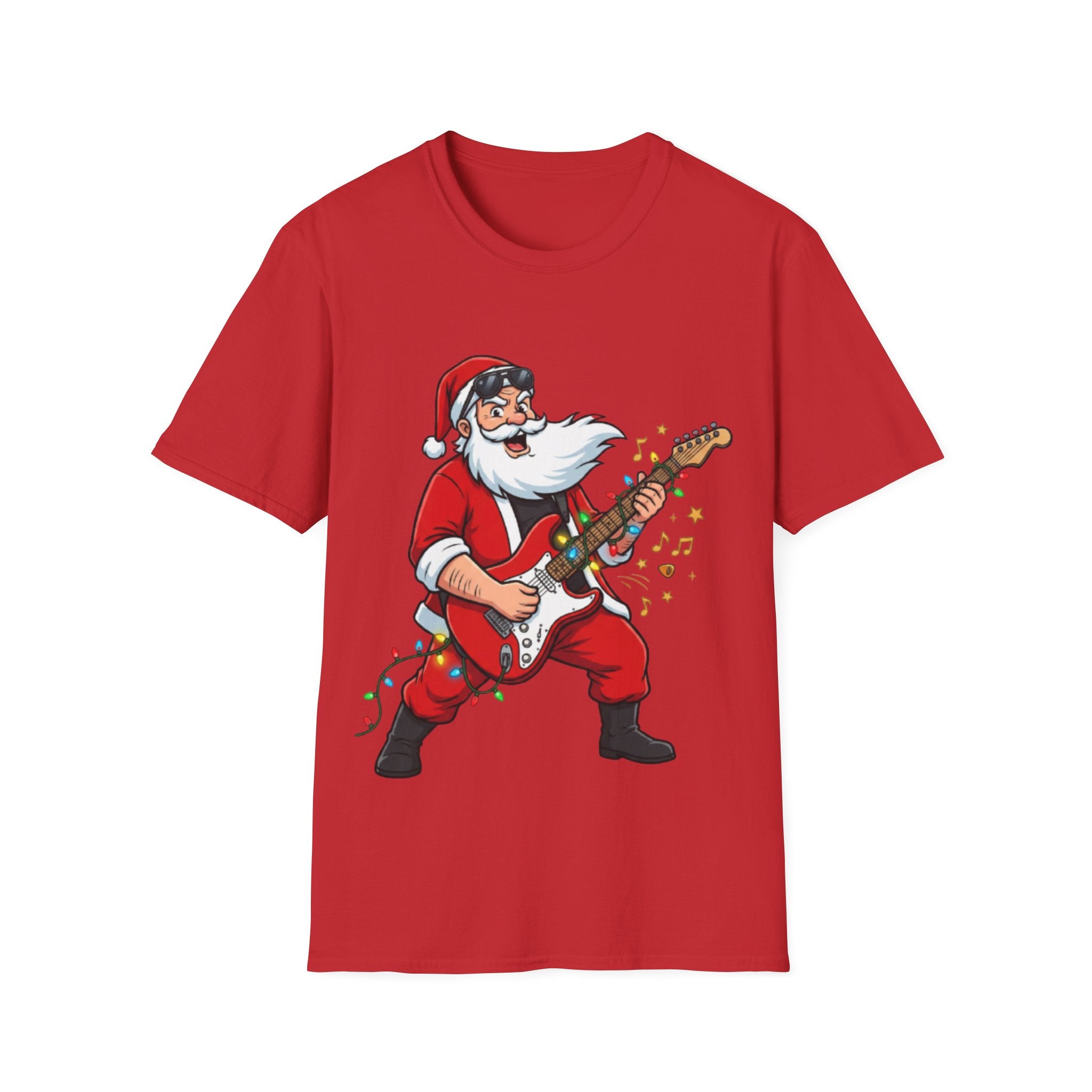 Rockin' Santa Tee - Trendy Urban Streetwear Vibe