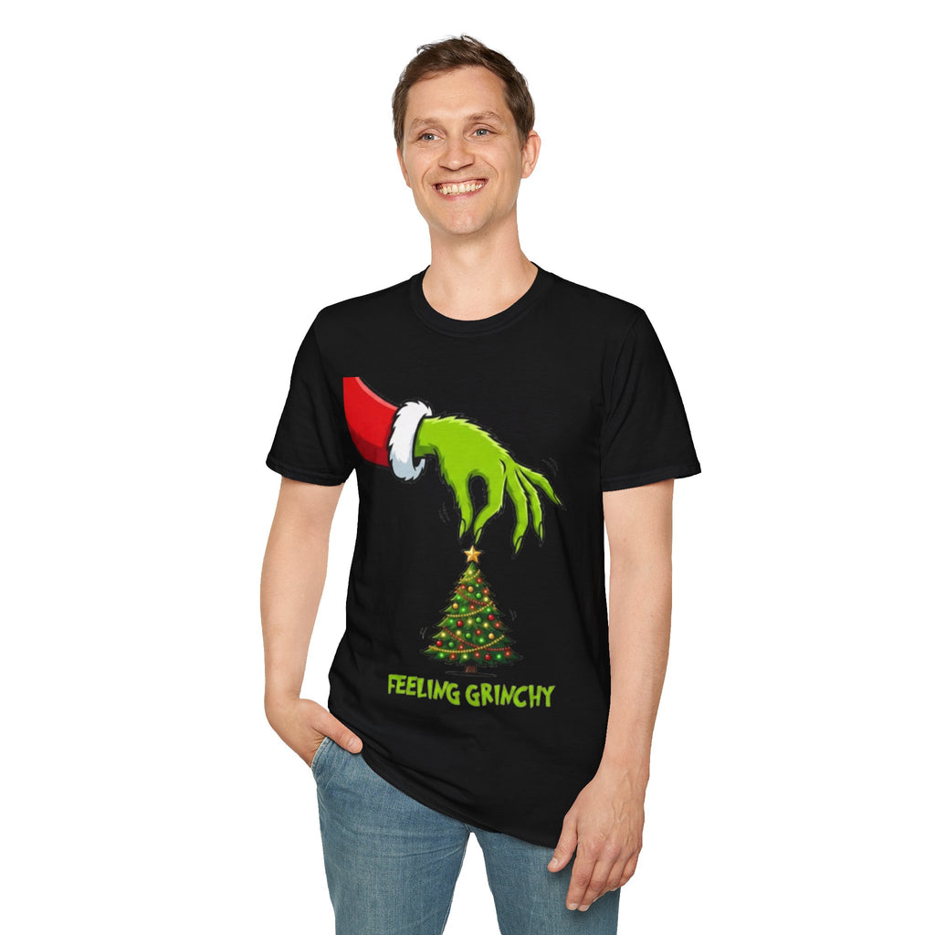 Feeling Grinchy T-shirt | Funny Grinch Christmas T-shirt