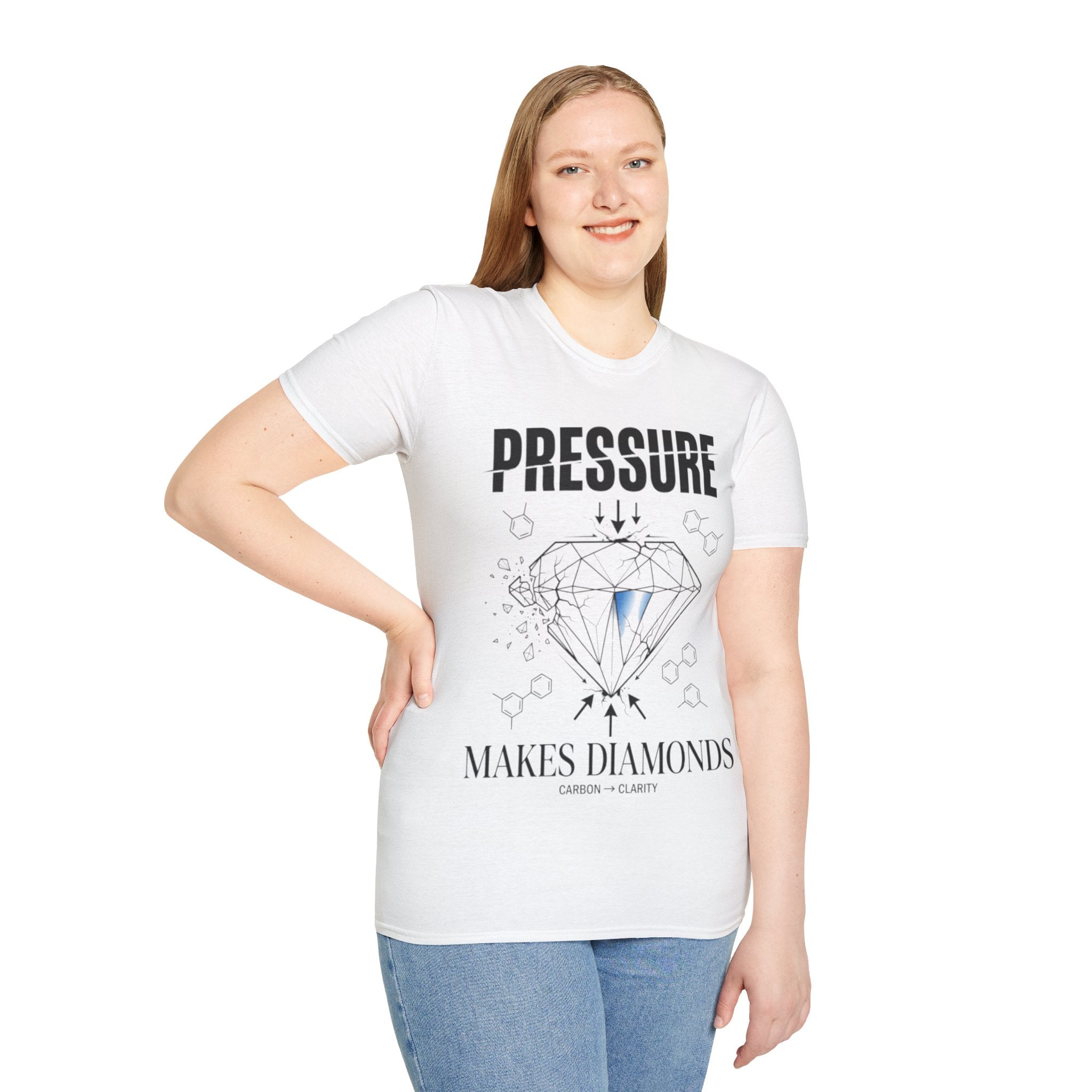 Pressure Makes Diamonds Urban Streetwear Tee