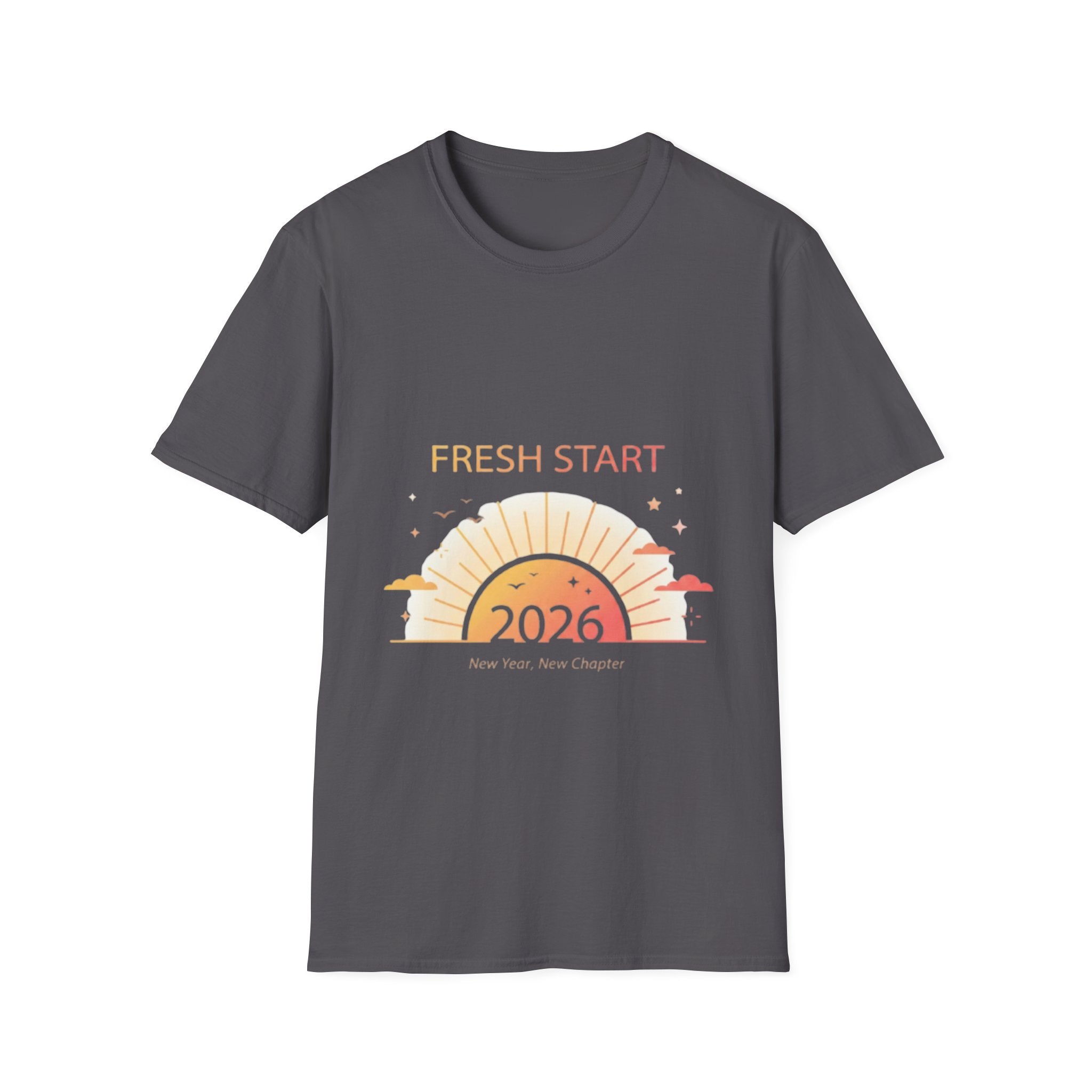 Trendy 2026 Fresh Start Sunrise Unisex Tee
