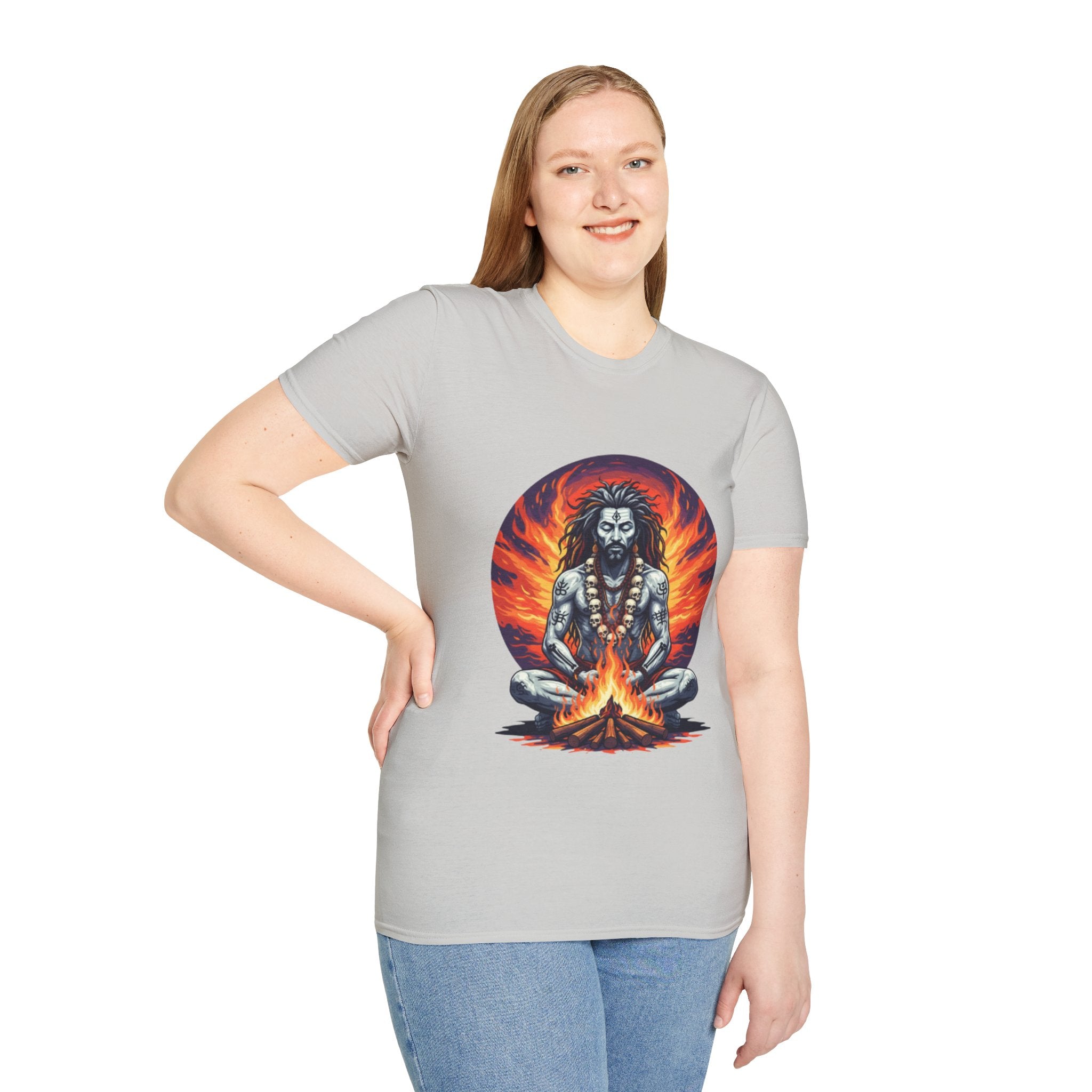 Authentic Aghori India T-Shirt: Bold Cultural Statement