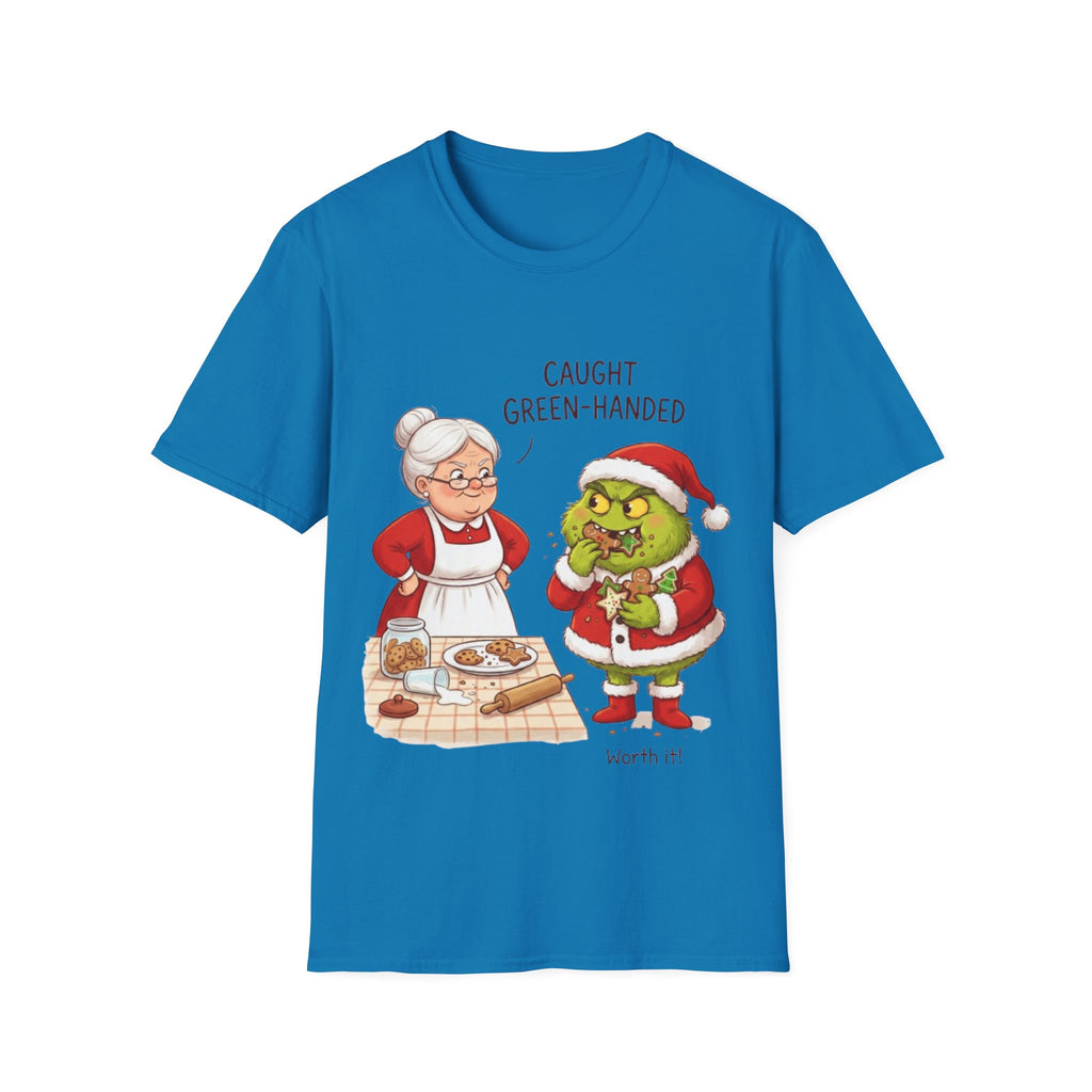 Grinch Cookie Thief T-shirt | Funny Holiday Baking Tee