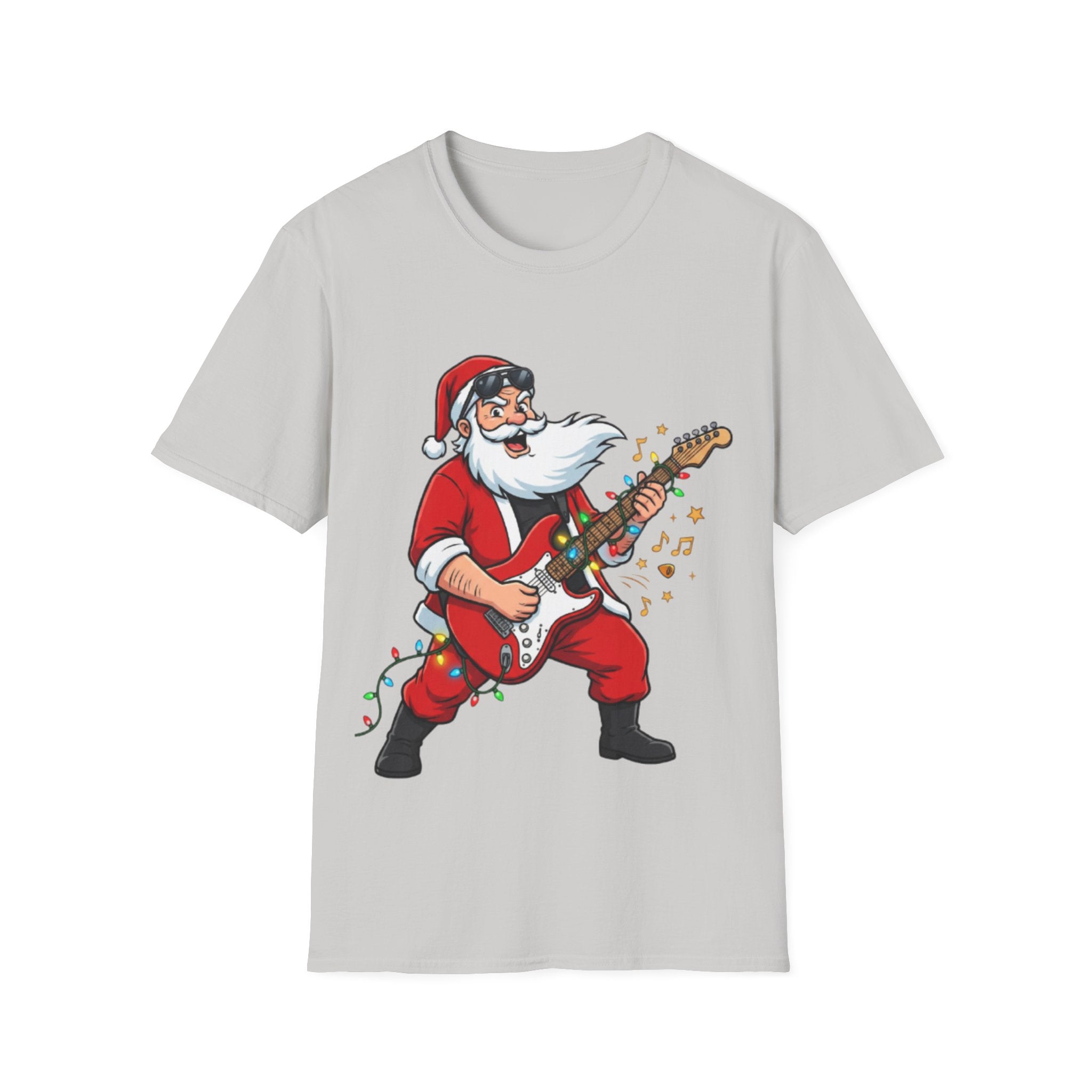 Rockin' Santa Tee - Trendy Urban Streetwear Vibe