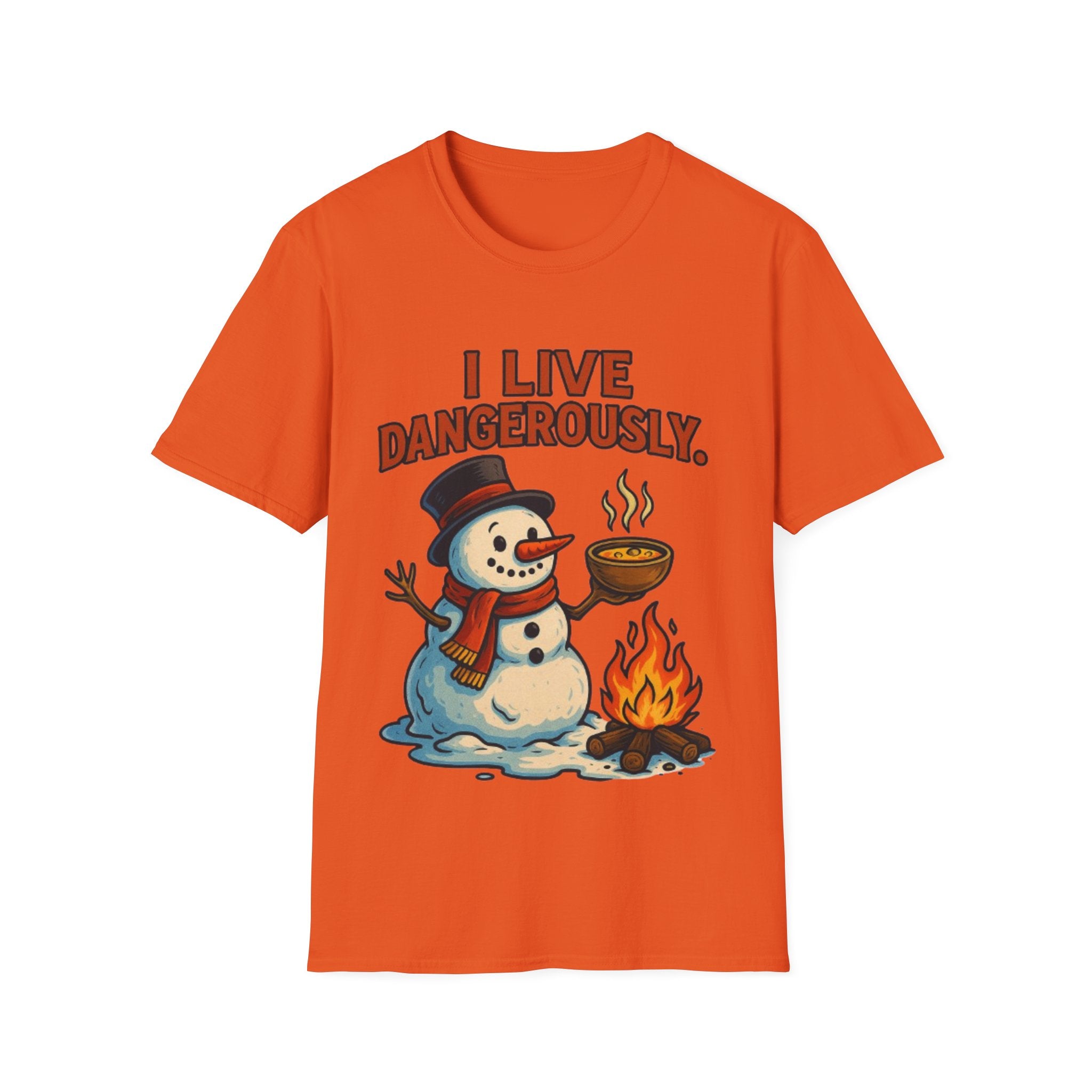 Melting Snowman Tee | Funny & Cool Christmas T-shirt