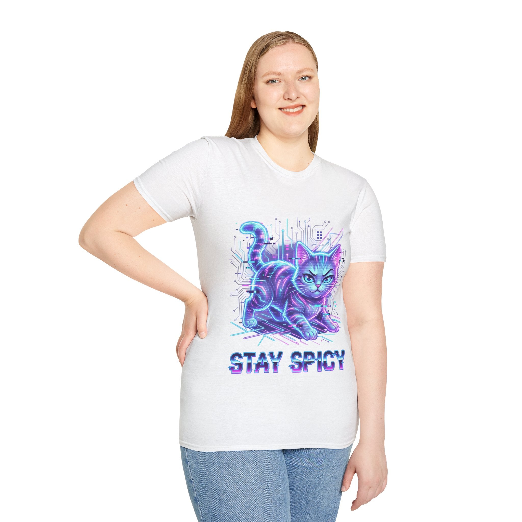 Revolt Drip: Cyber Cat T-shirt