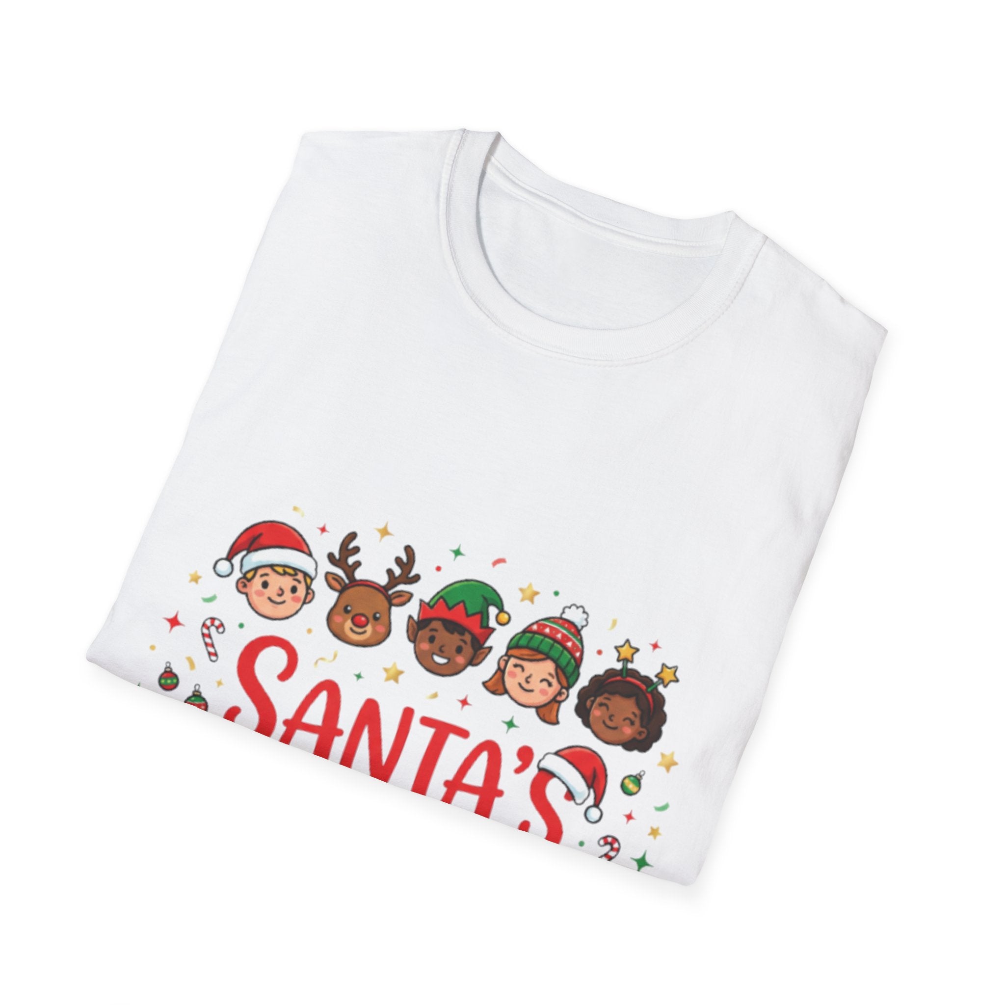 Santa's Favorites Unisex Festive Streetwear Tee