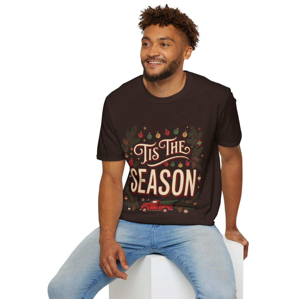 'Tis The Season' Christmas Tee | Cute & Cozy Holiday Graphic Tee