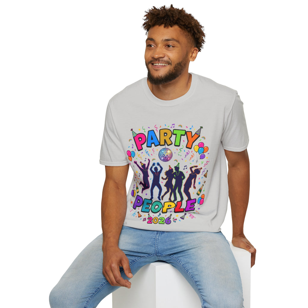 Party People 2026 Vibrant Streetwear Tee