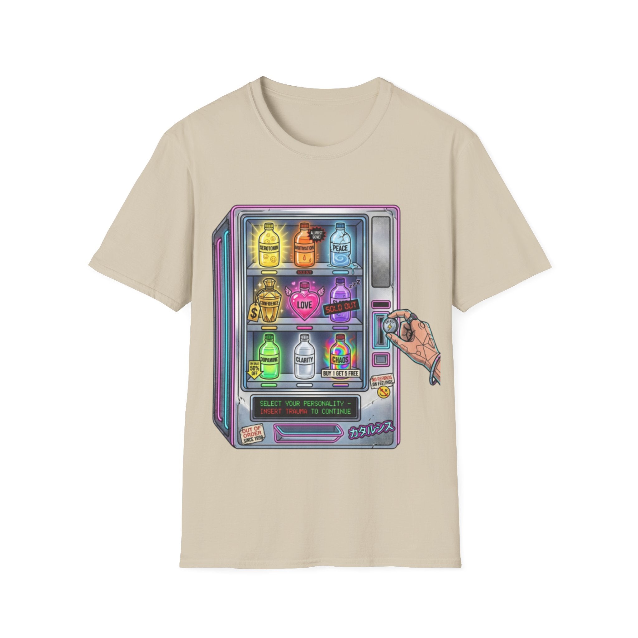 Urban Vending Machine T-Shirt - Trendy Streetwear
