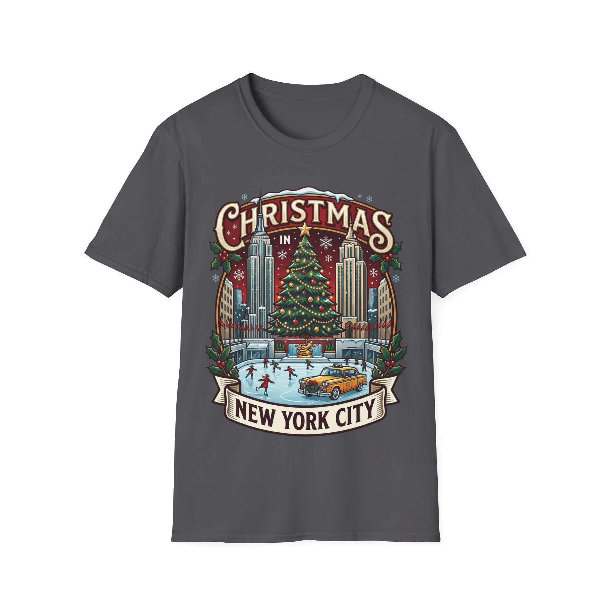New York Christmas T-Shirt: Festive & Stylish