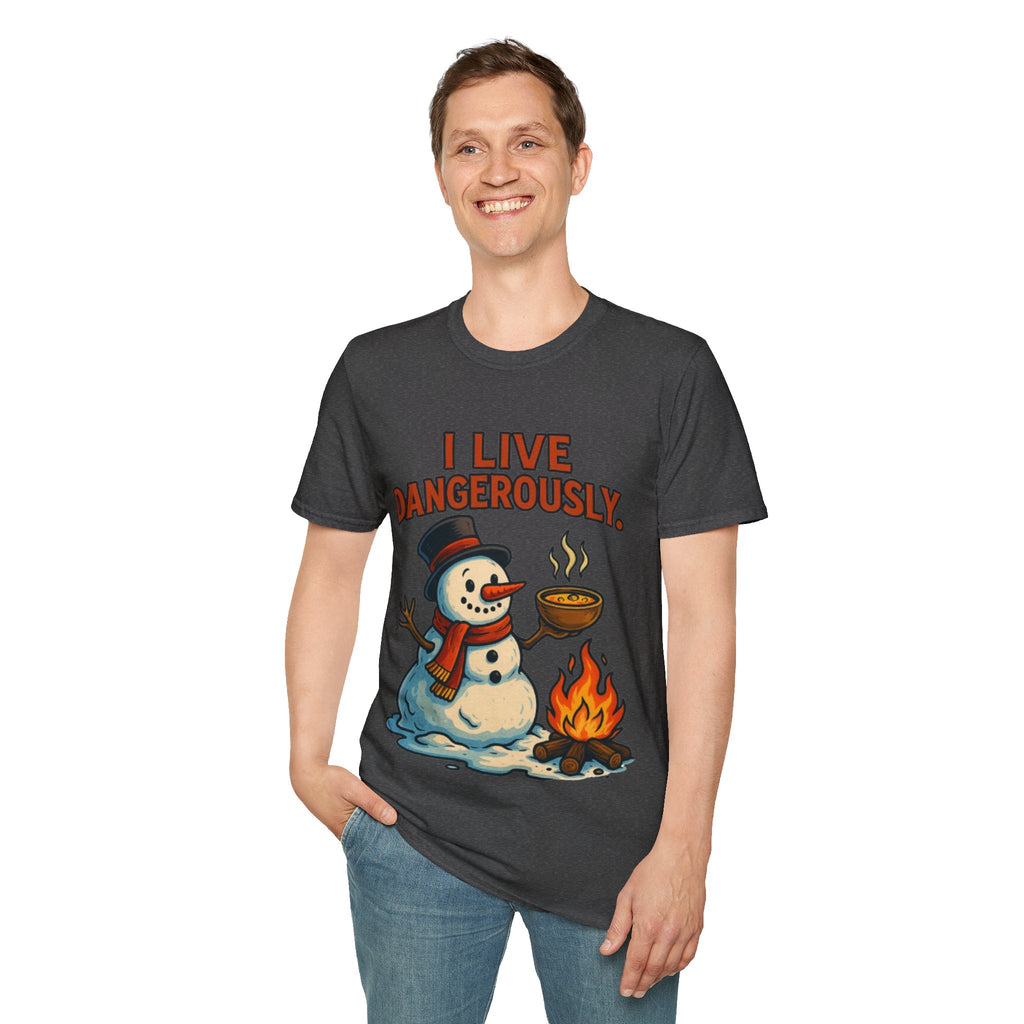 Melting Snowman Tee | Funny & Cool Christmas T-shirt