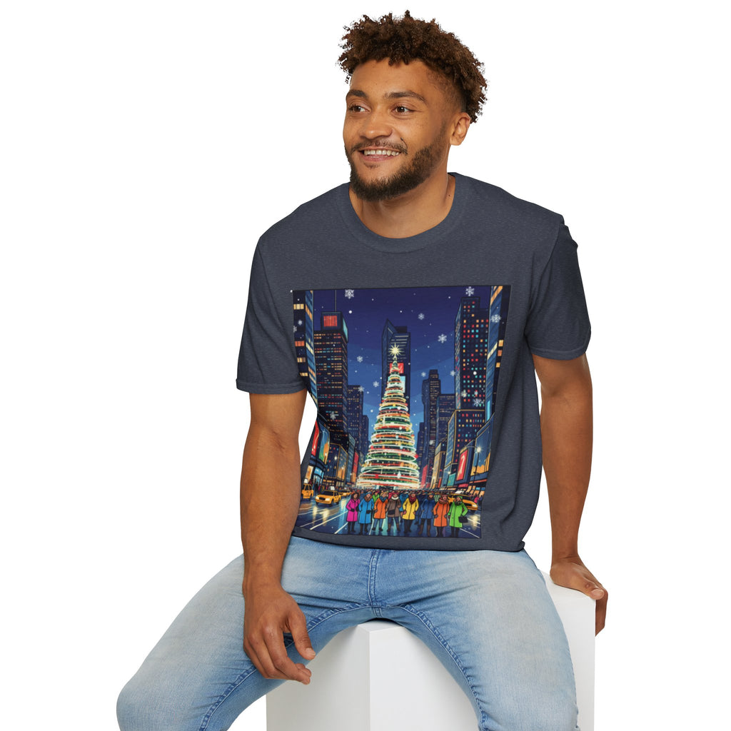 New York Christmas T-Shirt: Festive & Stylish