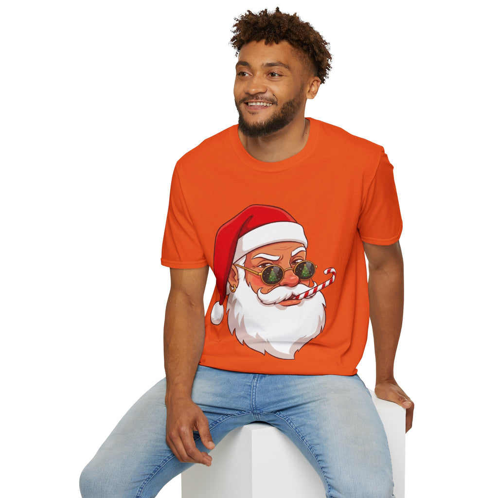 Stylish Santa Christmas Tee | Funny & Cool Holiday T-shirt